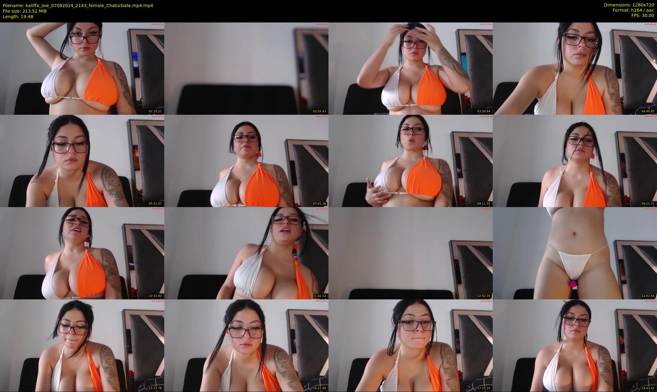 kaliffa_zoe — 20 minute Chaturbate female cam show recording, 720p, Sep 7, 2024