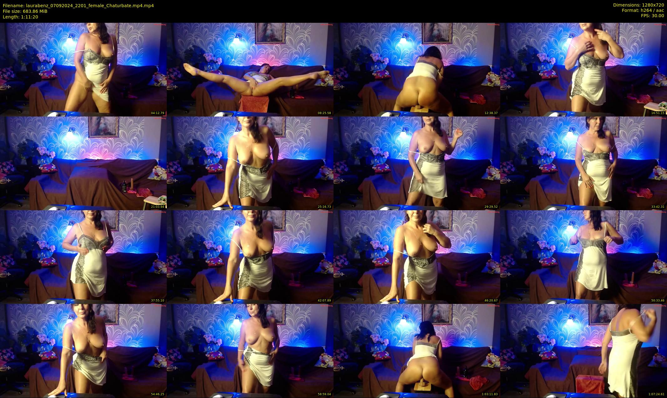 laurabenz — 72 minute Chaturbate female cam show recording, 720p, Sep 7, 2024