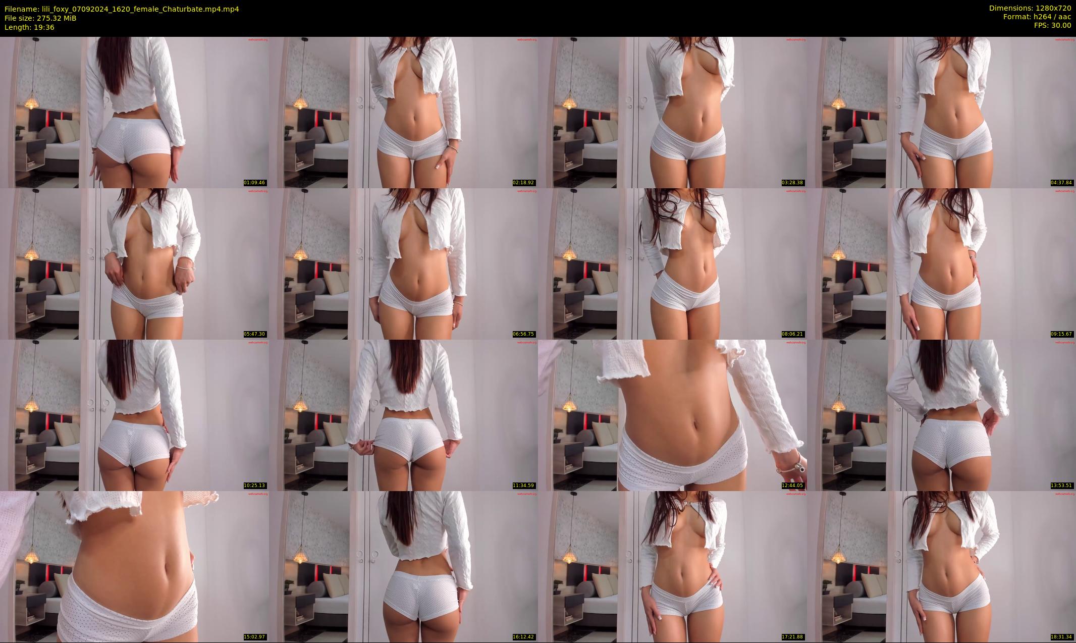 lili_foxy — 20 minute Chaturbate female cam show recording, 720p, Sep 7, 2024