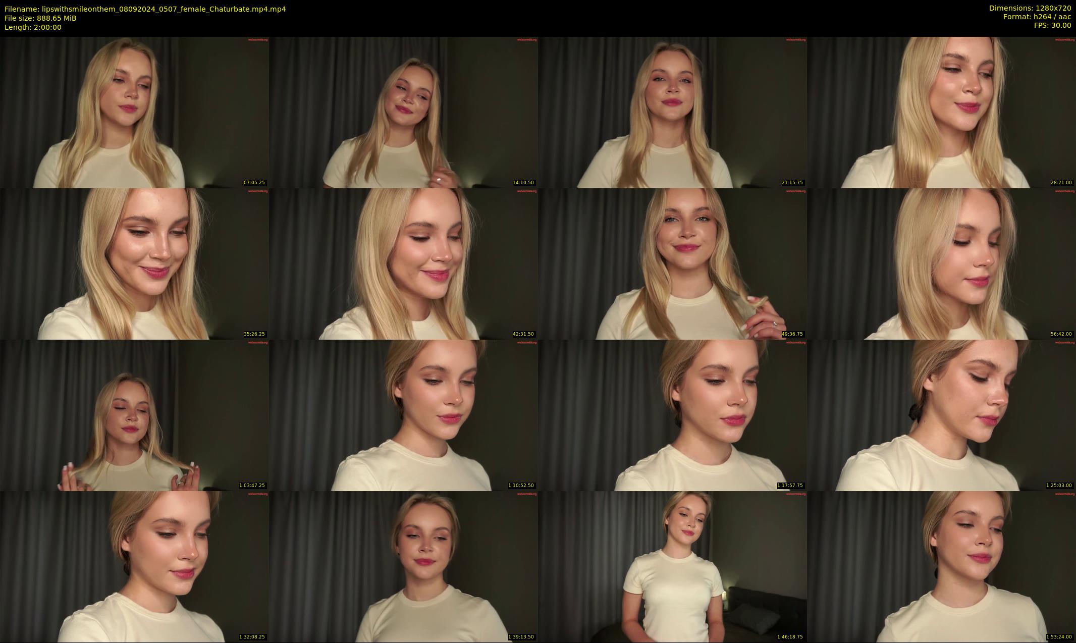 lipswithsmileonthem — 120 minute Chaturbate female cam show recording, 720p, Sep 8, 2024