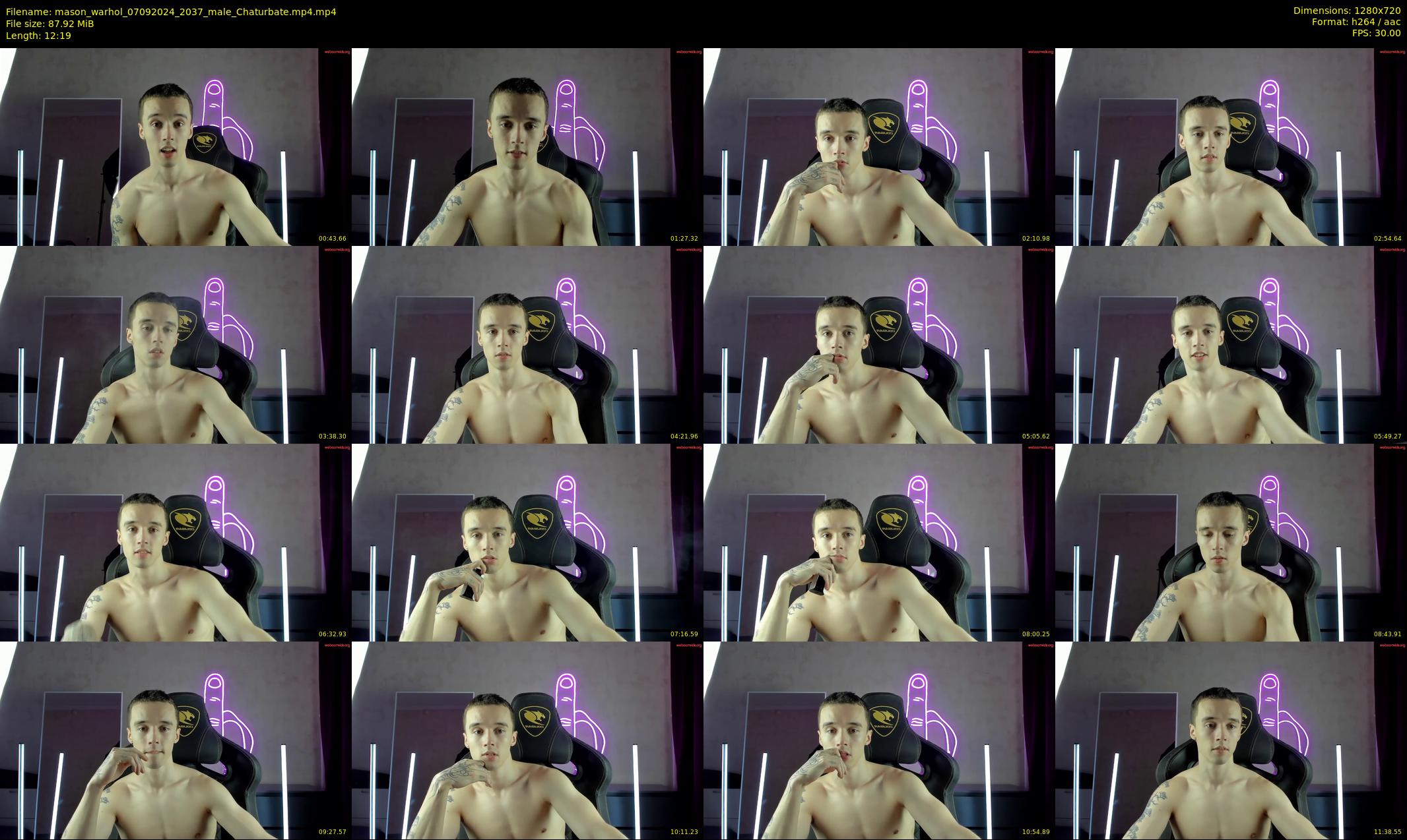 mason_warhol — 13 minute Chaturbate male cam show recording, 720p, Sep 7, 2024