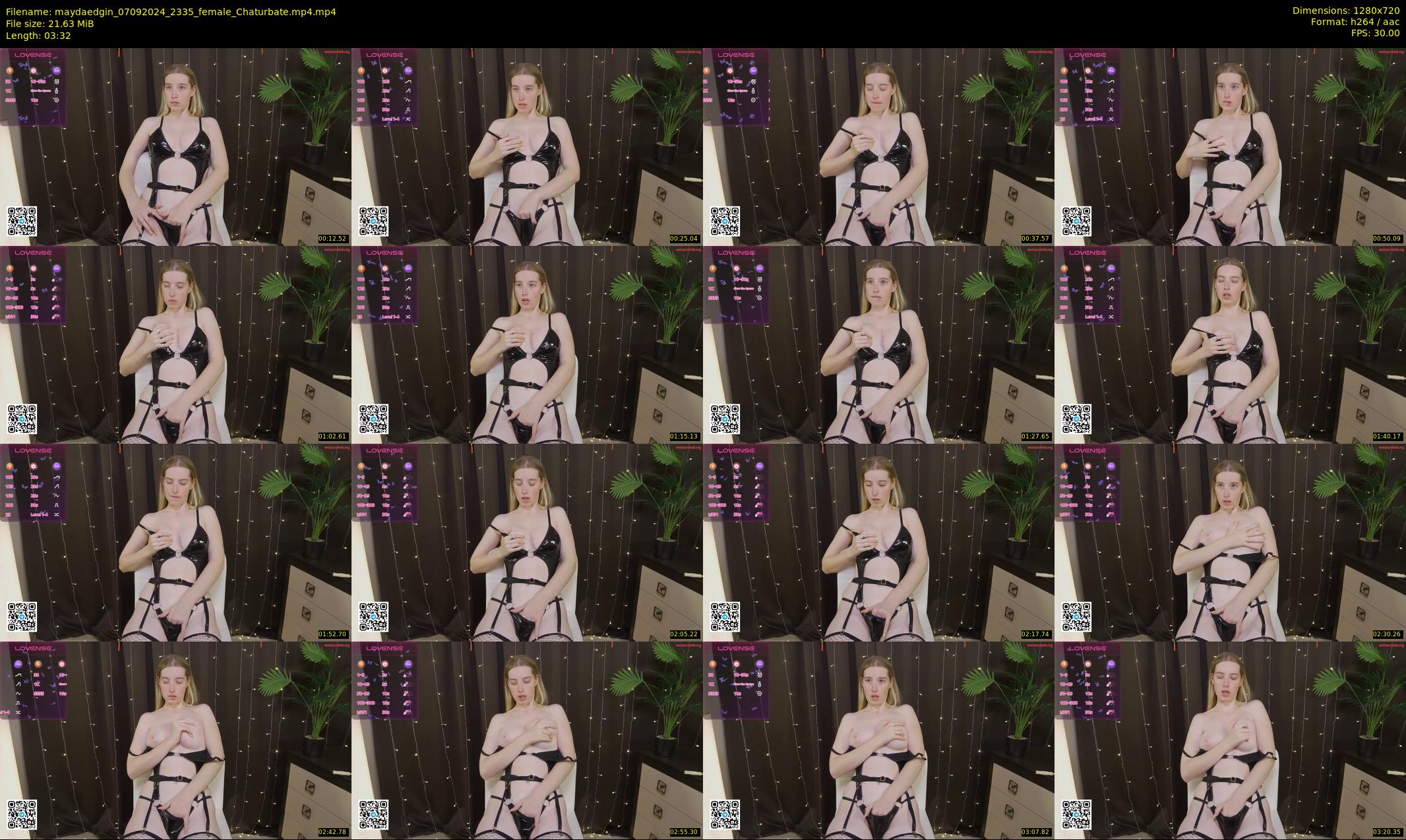 maydaedgin — 4 minute Chaturbate female cam show recording, 720p, Sep 7, 2024