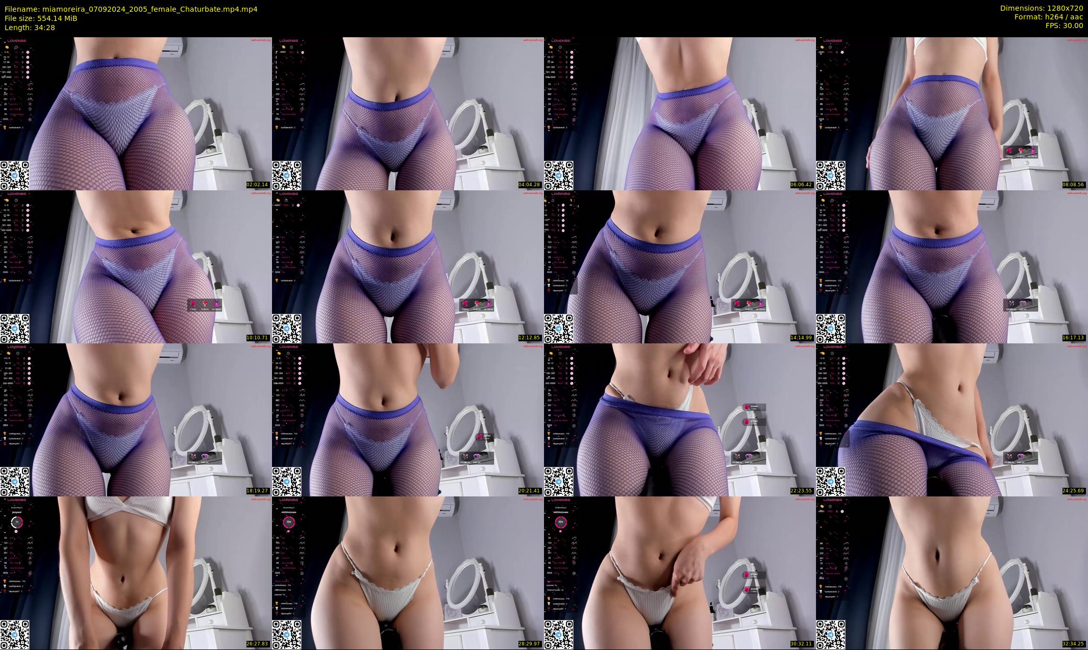 miamoreira — 35 minute Chaturbate female cam show recording, 720p, Sep 7, 2024