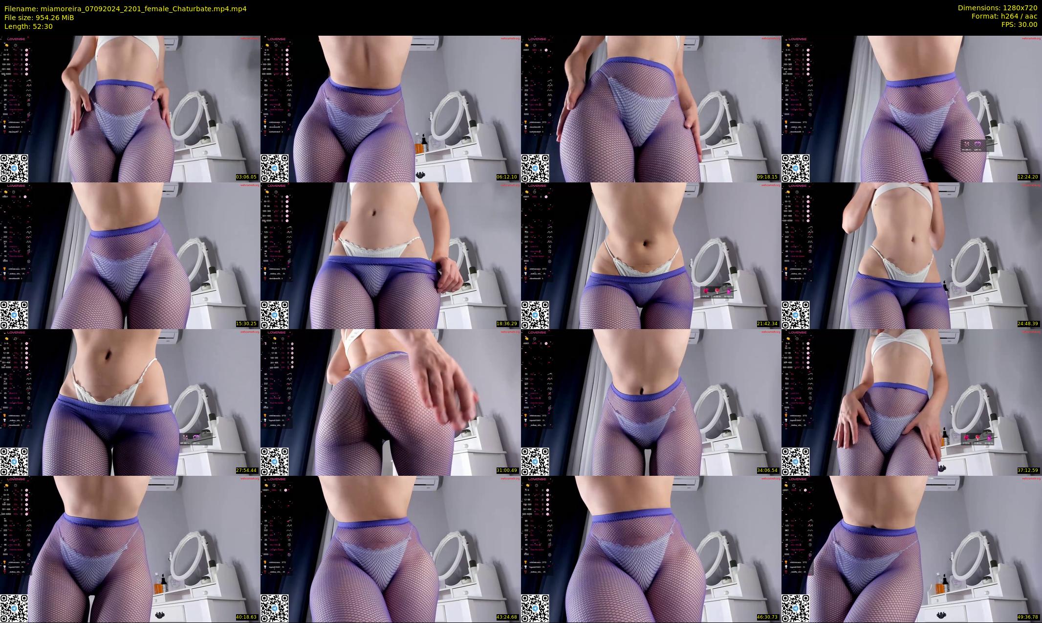 miamoreira — 53 minute Chaturbate female cam show recording, 720p, Sep 7, 2024