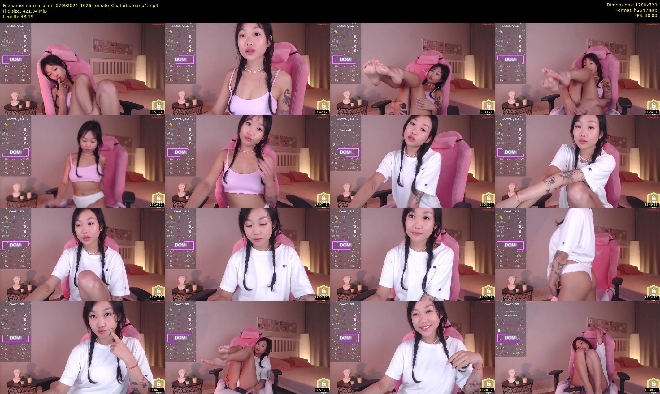 norma_blum — 49 minute Chaturbate female cam show recording, 720p, Sep 7, 2024