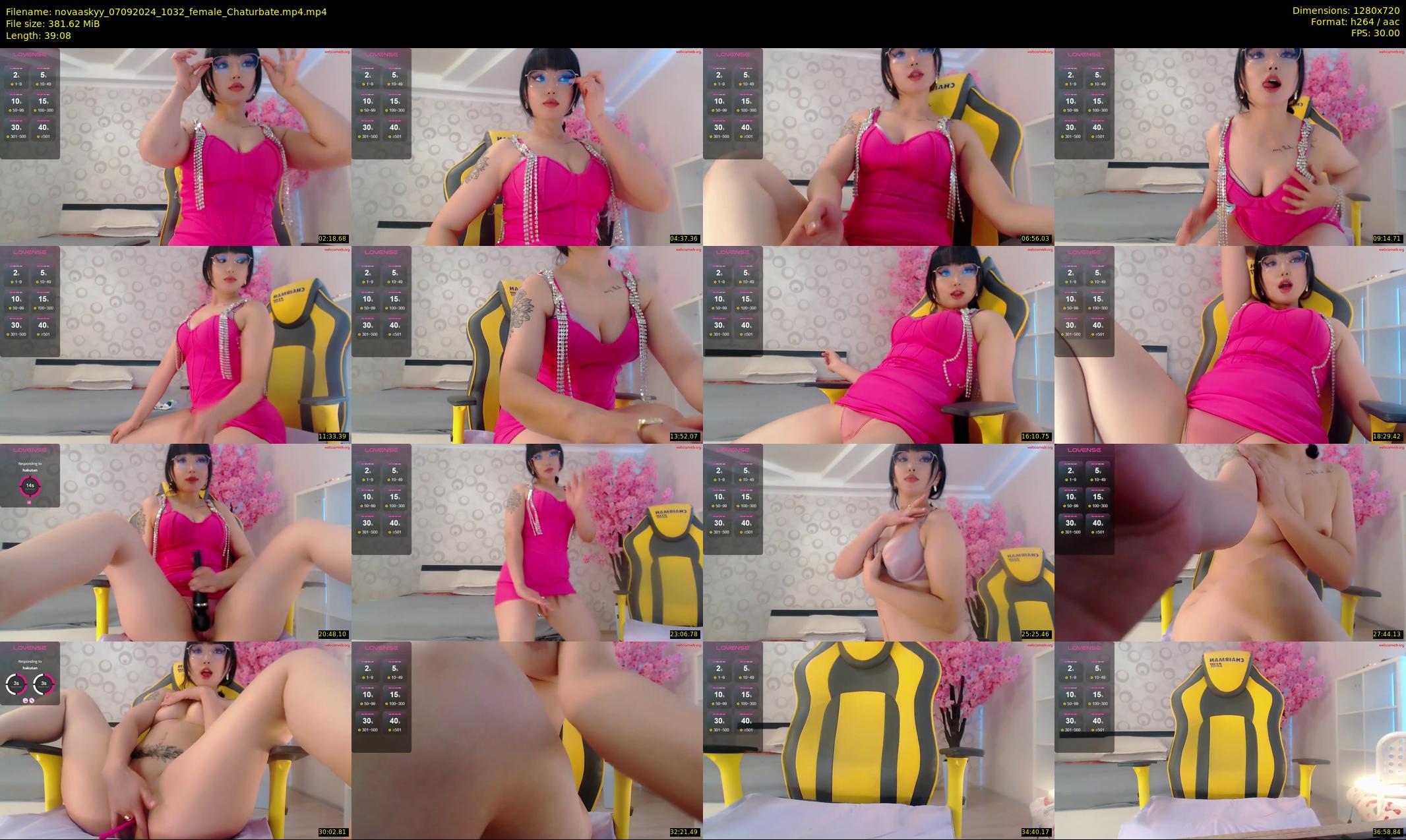 novaaskyy — 40 minute Chaturbate female cam show recording, 720p, Sep 7, 2024