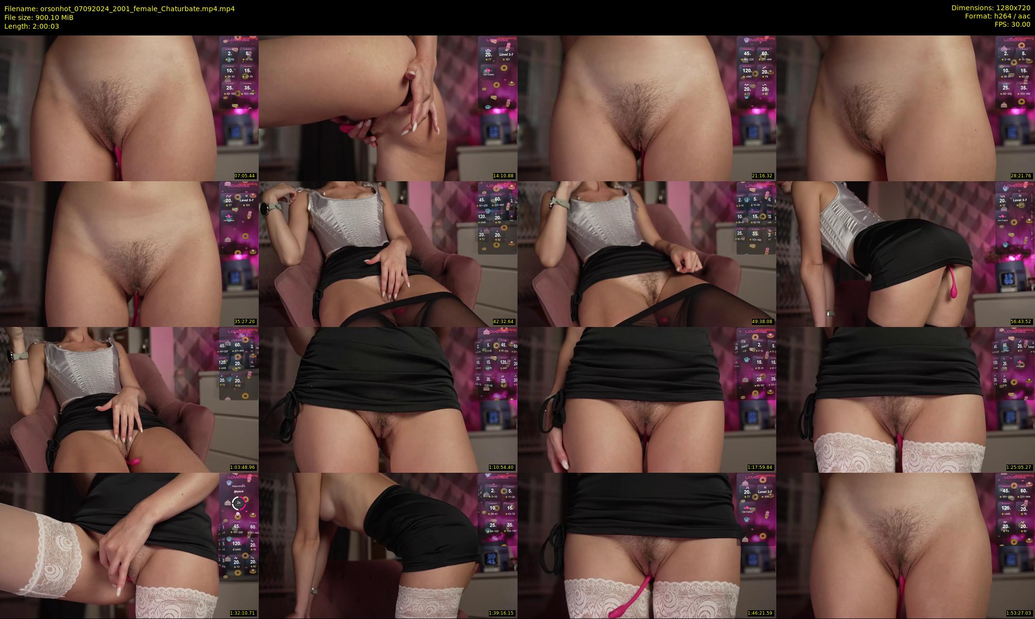 orsonhot — 121 minute Chaturbate female cam show recording, 720p, Sep 7, 2024