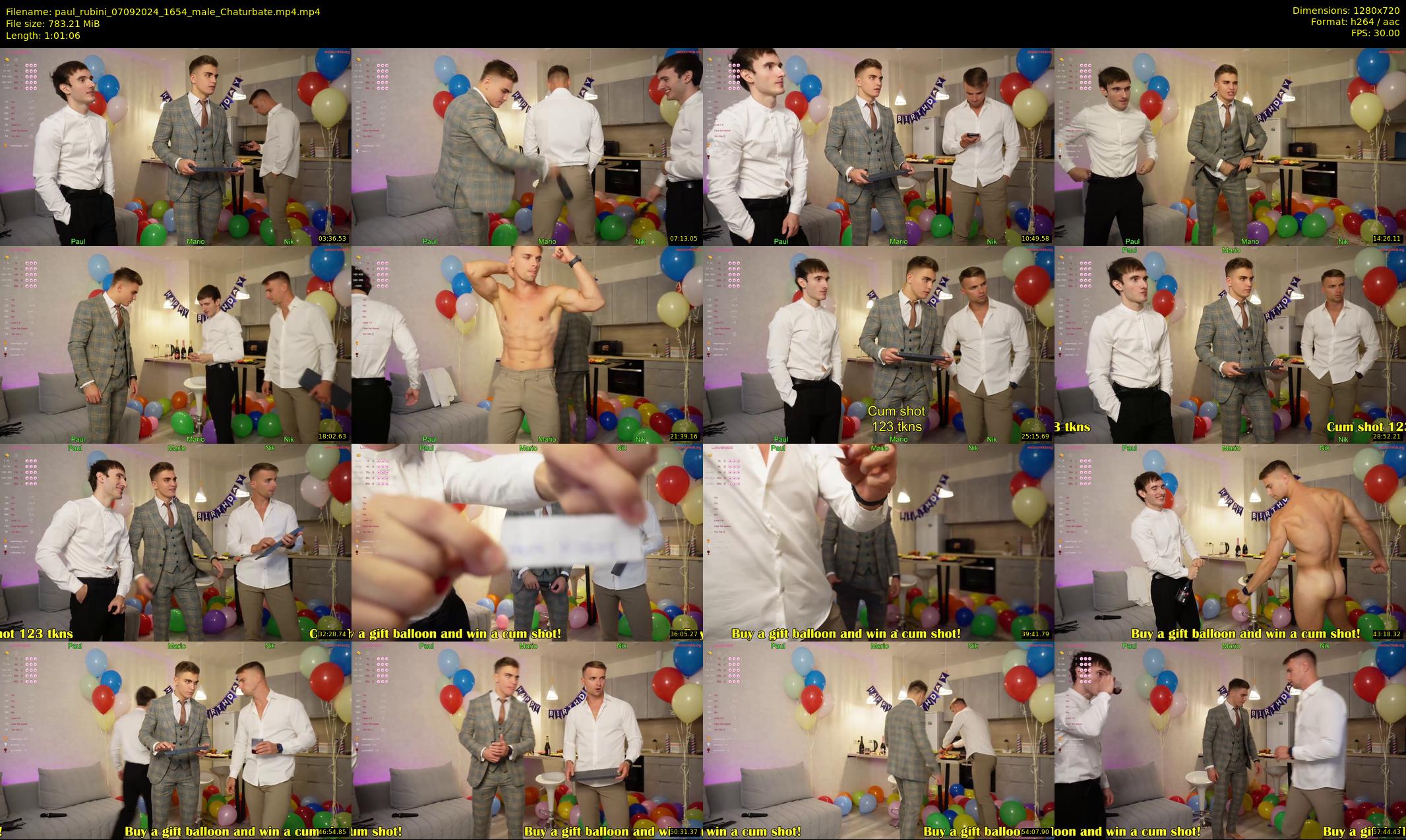 paul_rubini — 62 minute Chaturbate male cam show recording, 720p, Sep 7, 2024