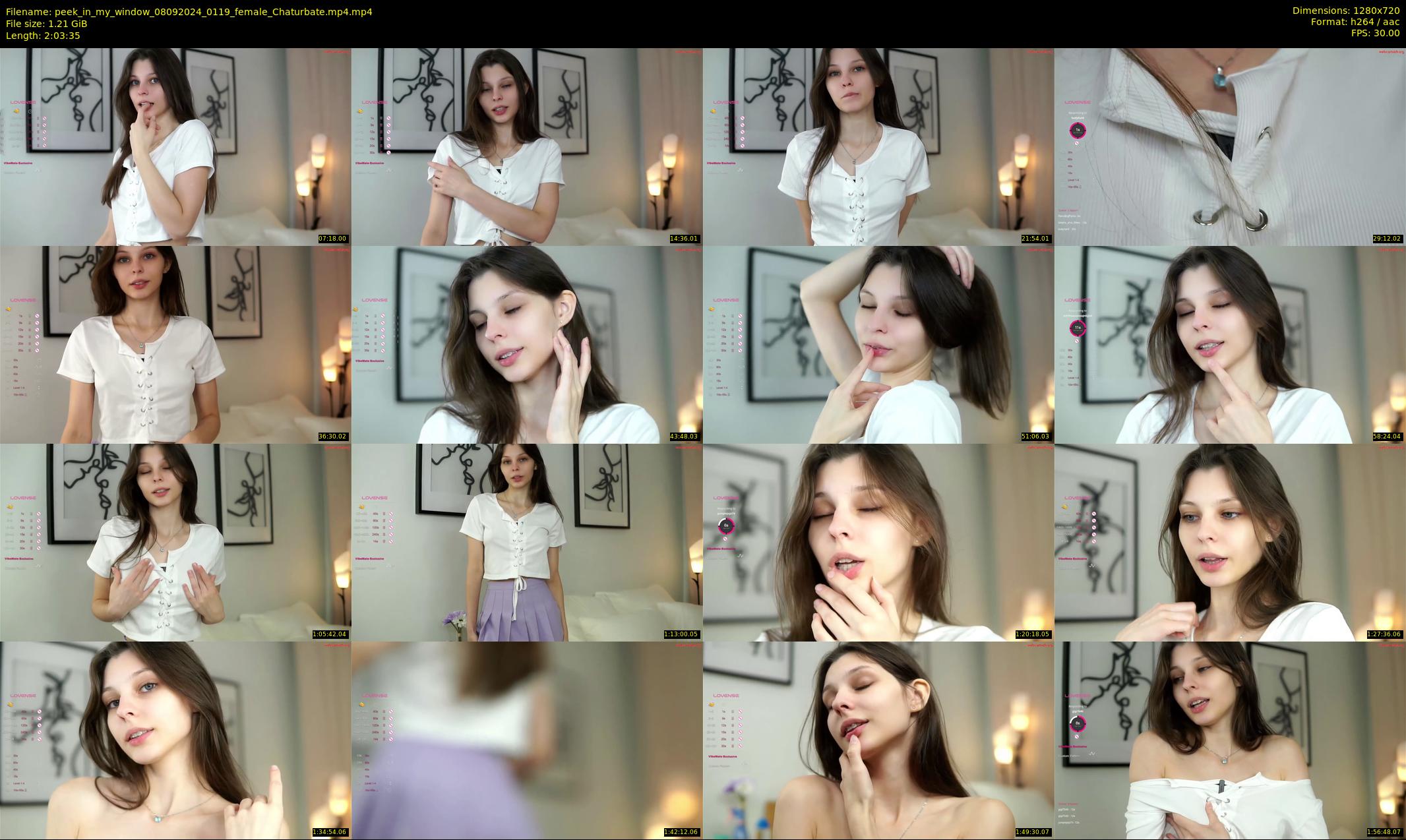 peek_in_my_window — 124 minute Chaturbate female cam show recording, 720p, Sep 8, 2024