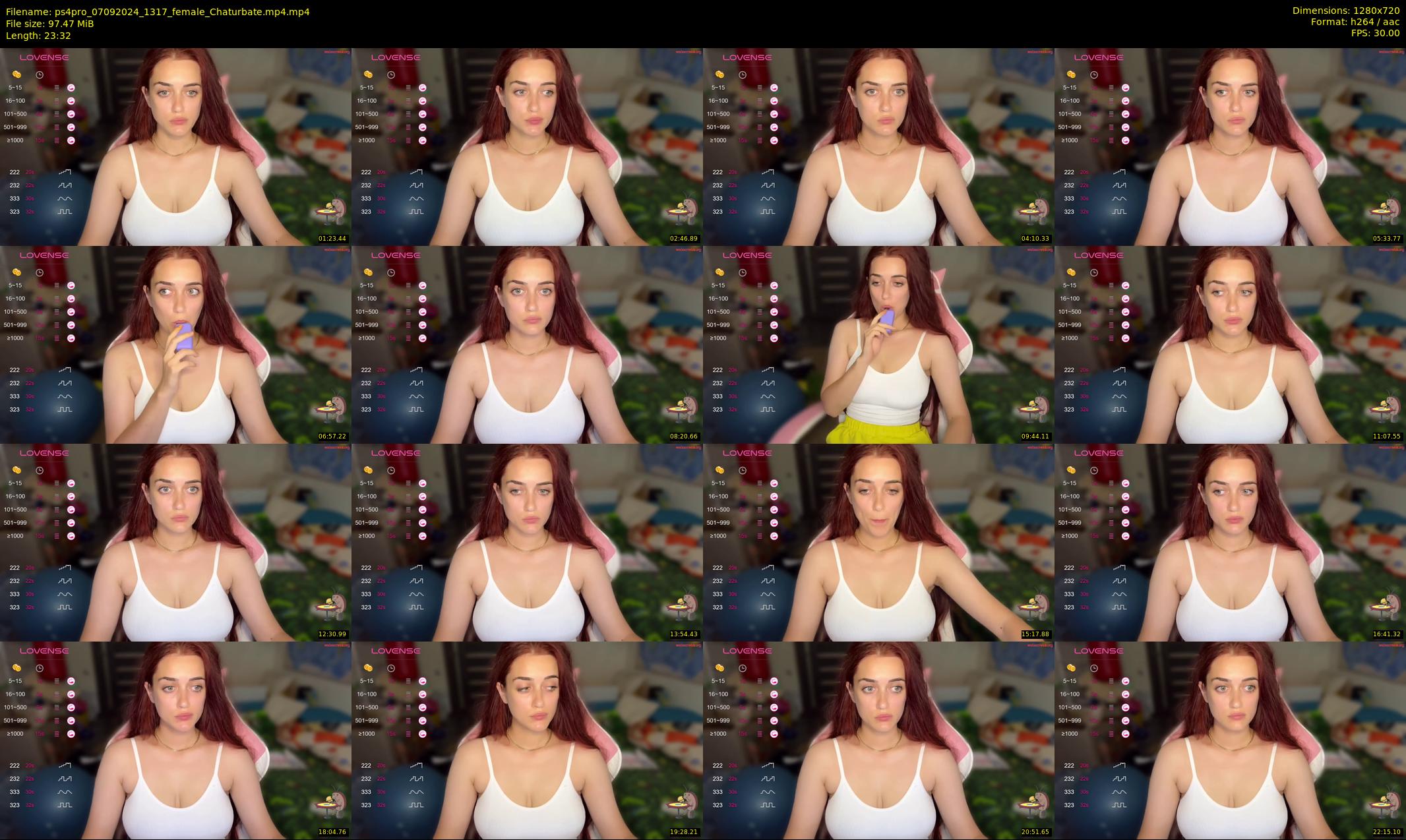 ps4pro — 24 minute Chaturbate female cam show recording, 720p, Sep 7, 2024