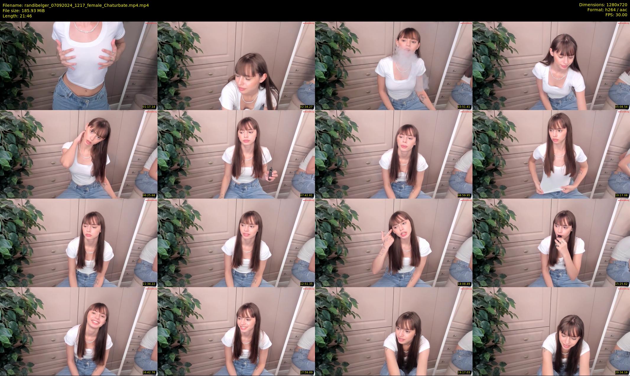randibelger — 22 minute Chaturbate female cam show recording, 720p, Sep 7, 2024