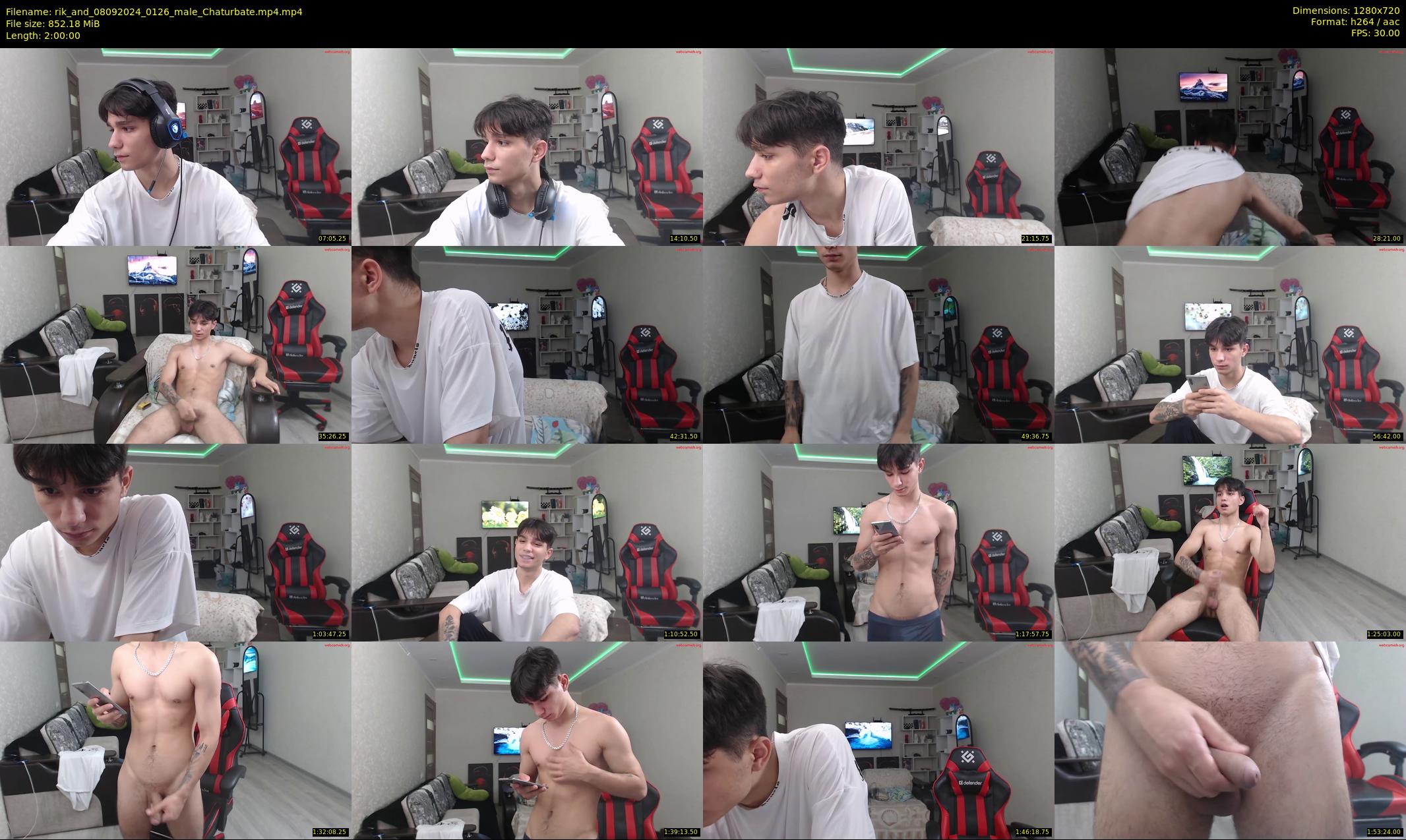 rik_and — 120 minute Chaturbate male cam show recording, 720p, Sep 8, 2024