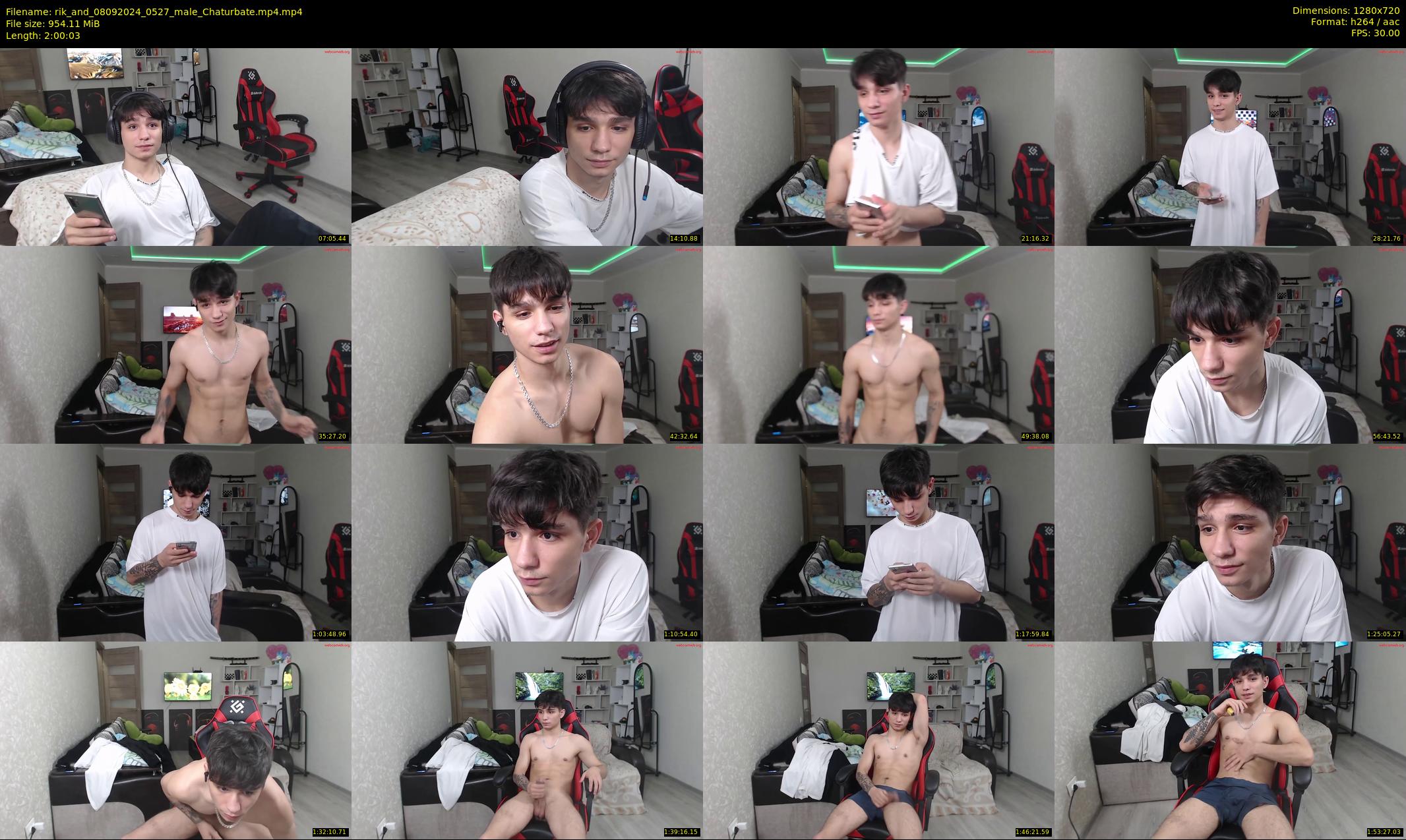 rik_and — 121 minute Chaturbate male cam show recording, 720p, Sep 8, 2024