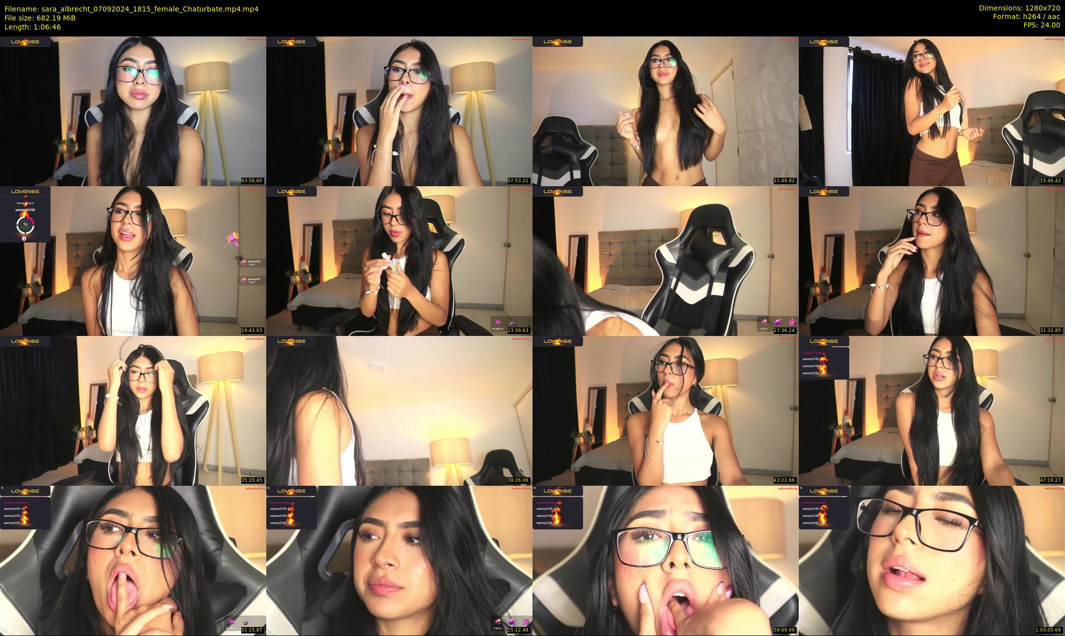 sara_albrecht — 67 minute Chaturbate female cam show recording, 720p, Sep 7, 2024