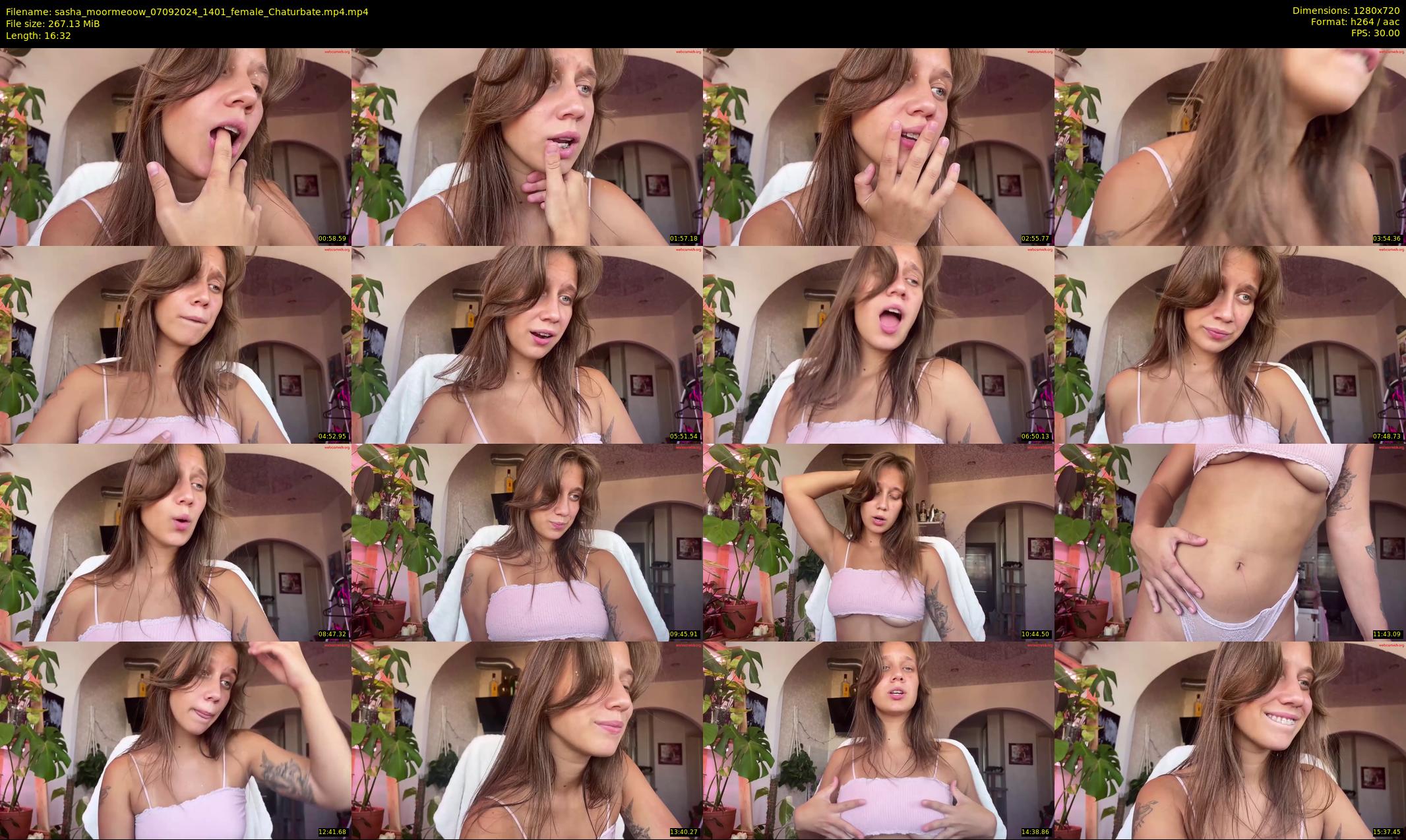 sasha_moormeoow — 17 minute Chaturbate female cam show recording, 720p, Sep 7, 2024