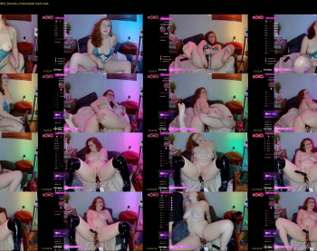 scarlettredff — 121 minute Chaturbate female cam show recording, 720p, Sep 7, 2024