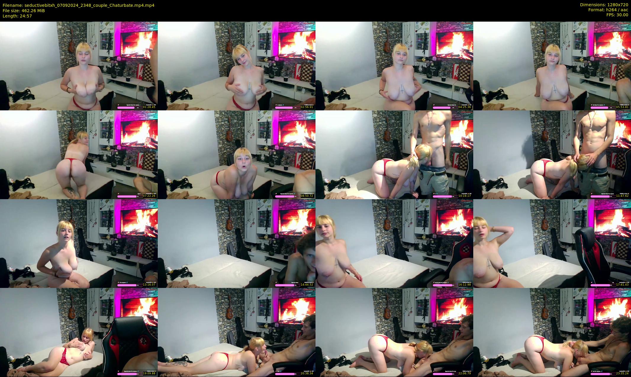 seductivebitxh — 25 minute Chaturbate couple cam show recording, 720p, Sep 7, 2024