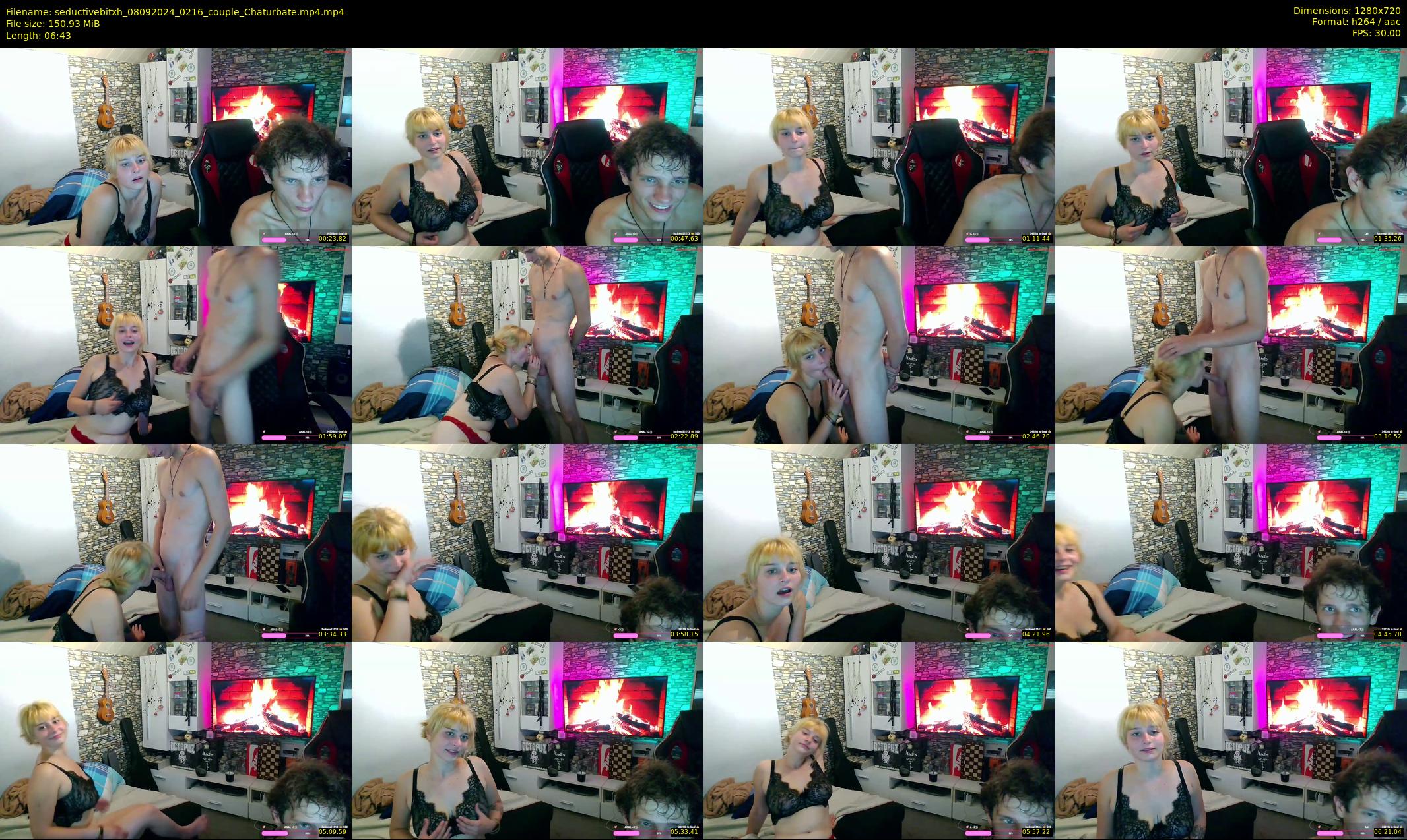 seductivebitxh — 7 minute Chaturbate couple cam show recording, 720p, Sep 8, 2024