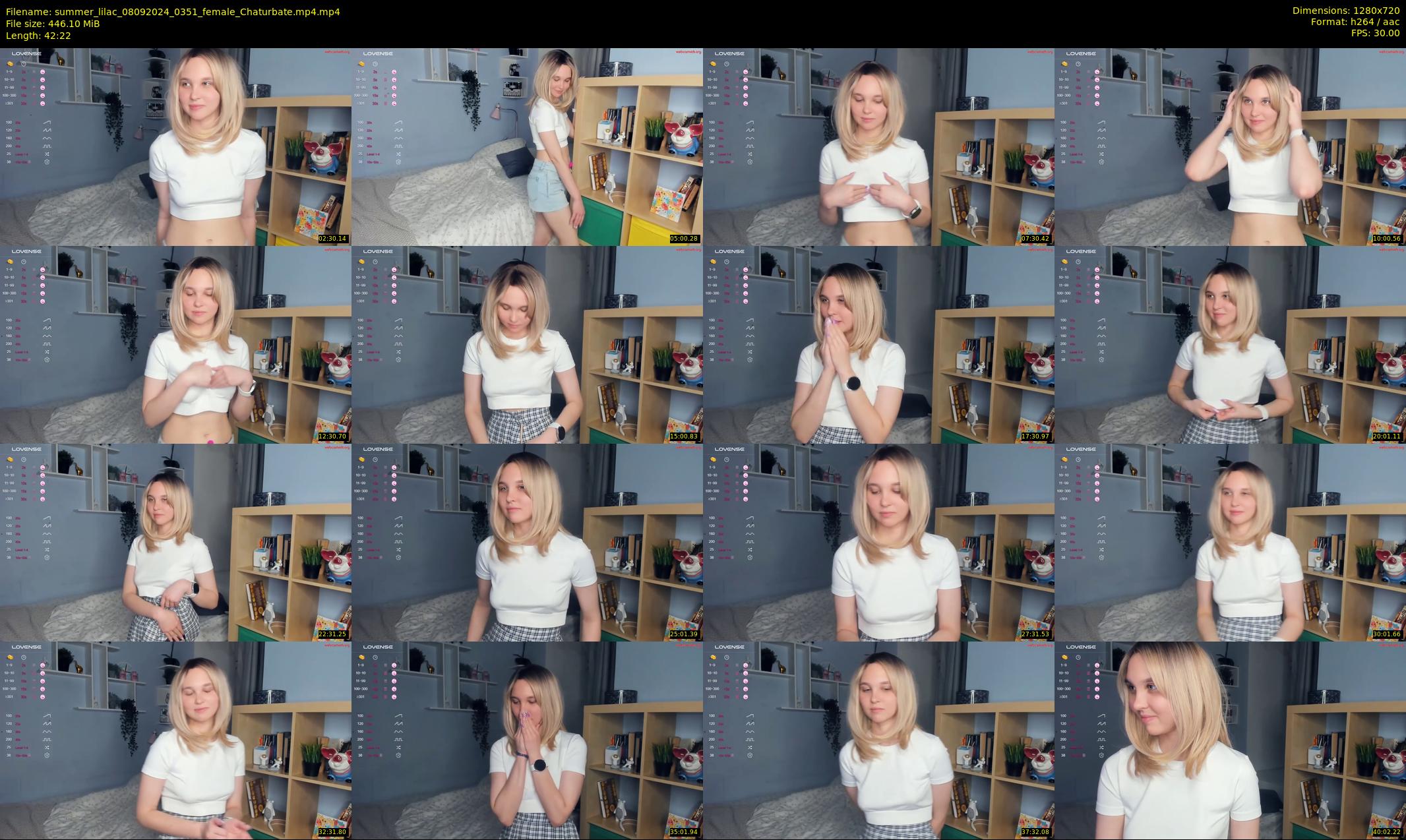 summer_lilac — 43 minute Chaturbate female cam show recording, 720p, Sep 8, 2024