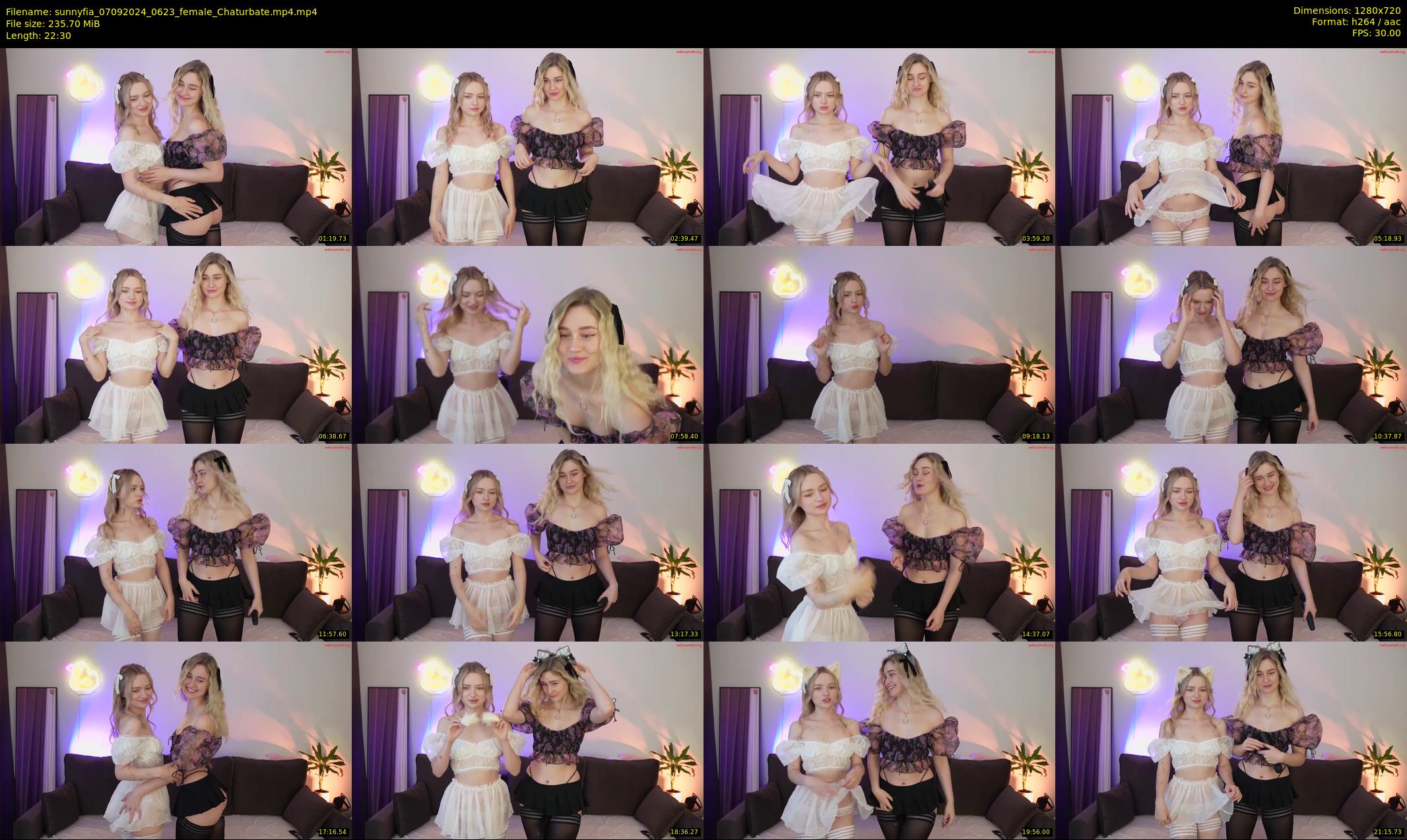 sunnyfia — 23 minute Chaturbate female cam show recording, 720p, Sep 7, 2024