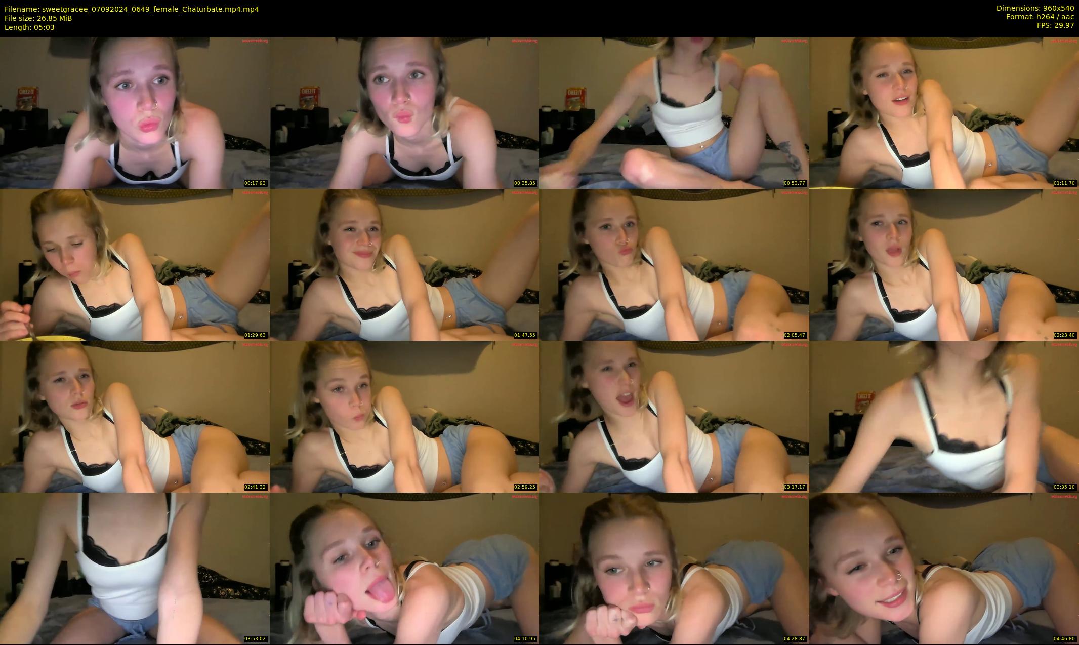 sweetgracee — 6 minute Chaturbate female cam show recording, 480p, Sep 7, 2024