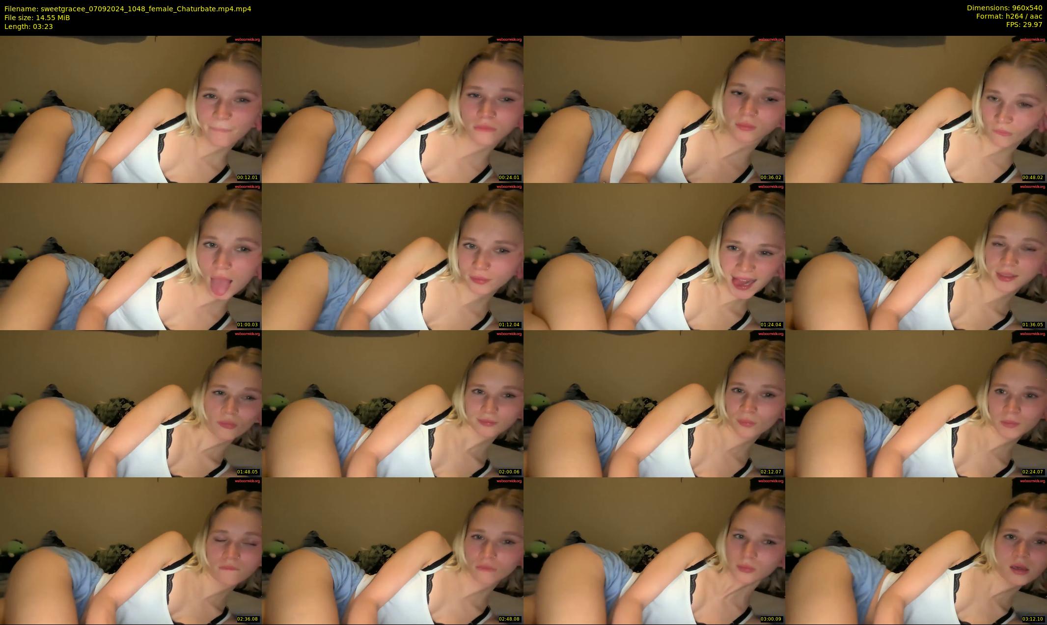 sweetgracee — 4 minute Chaturbate female cam show recording, 480p, Sep 7, 2024
