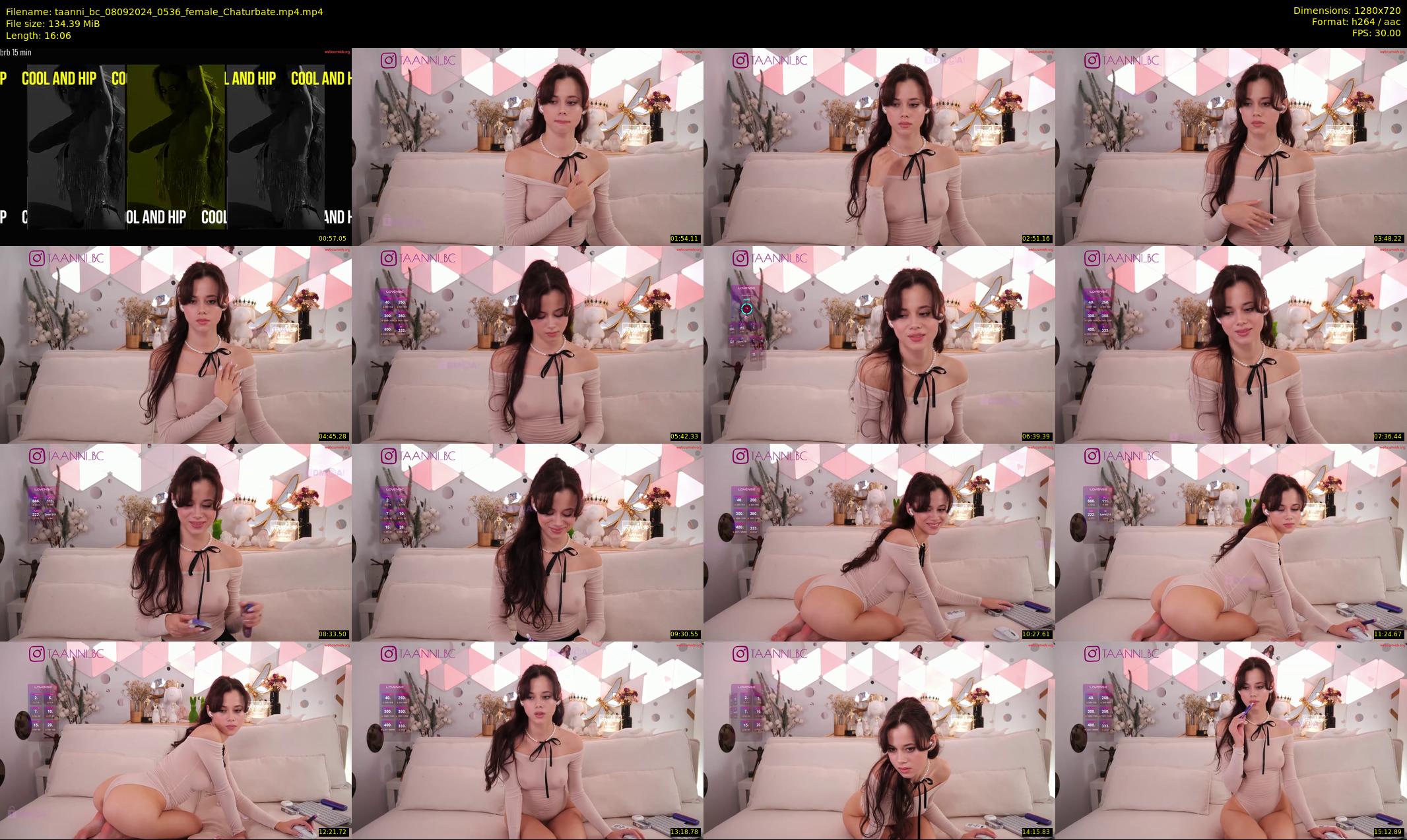 taanni_bc — 17 minute Chaturbate female cam show recording, 720p, Sep 8, 2024