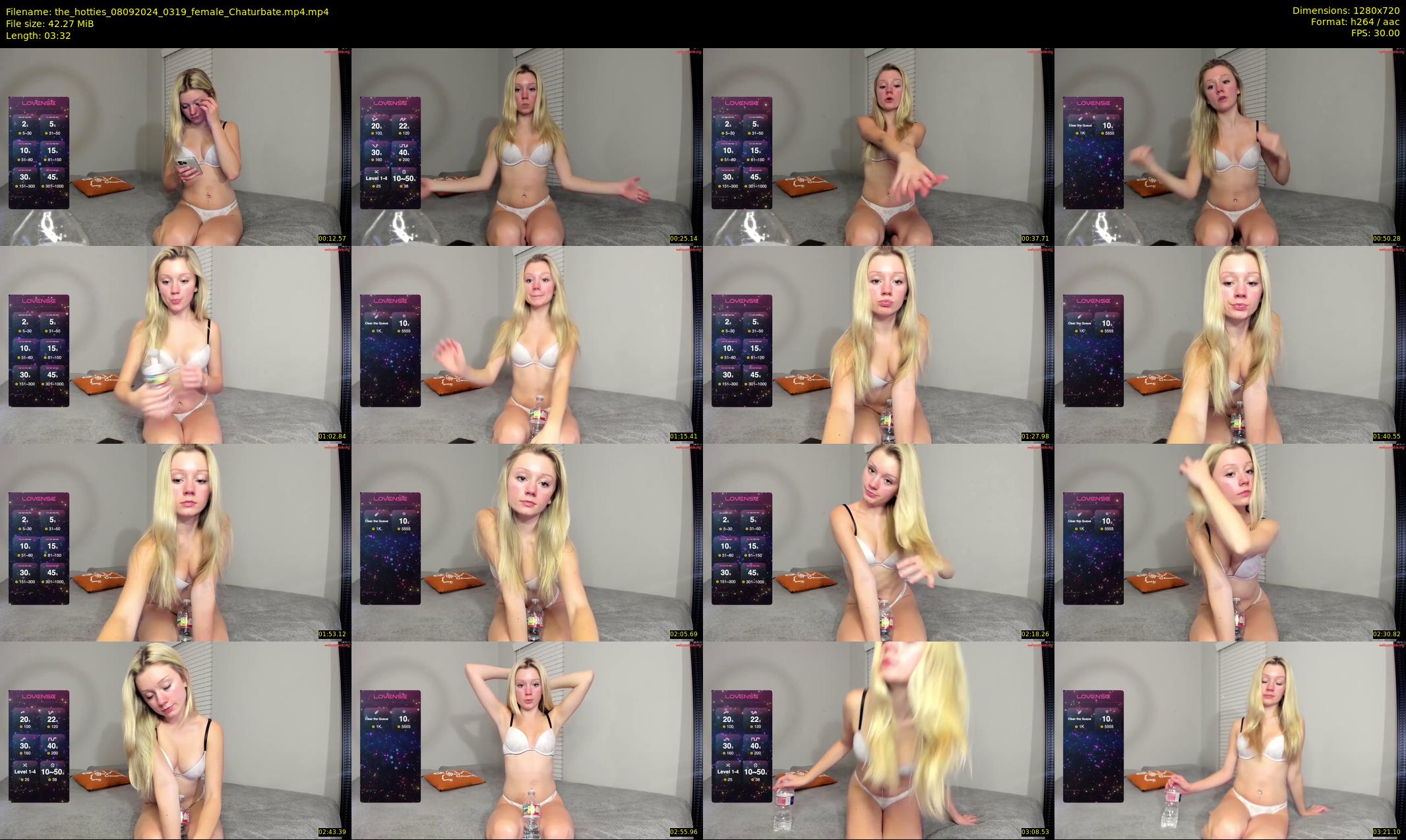 the_hotties — 4 minute Chaturbate couple cam show recording, 720p, Sep 8, 2024