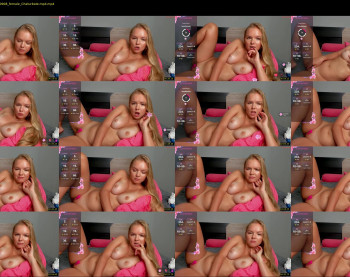 urblonde001 — 6 minute Chaturbate female cam show recording, 720p, Sep 7, 2024