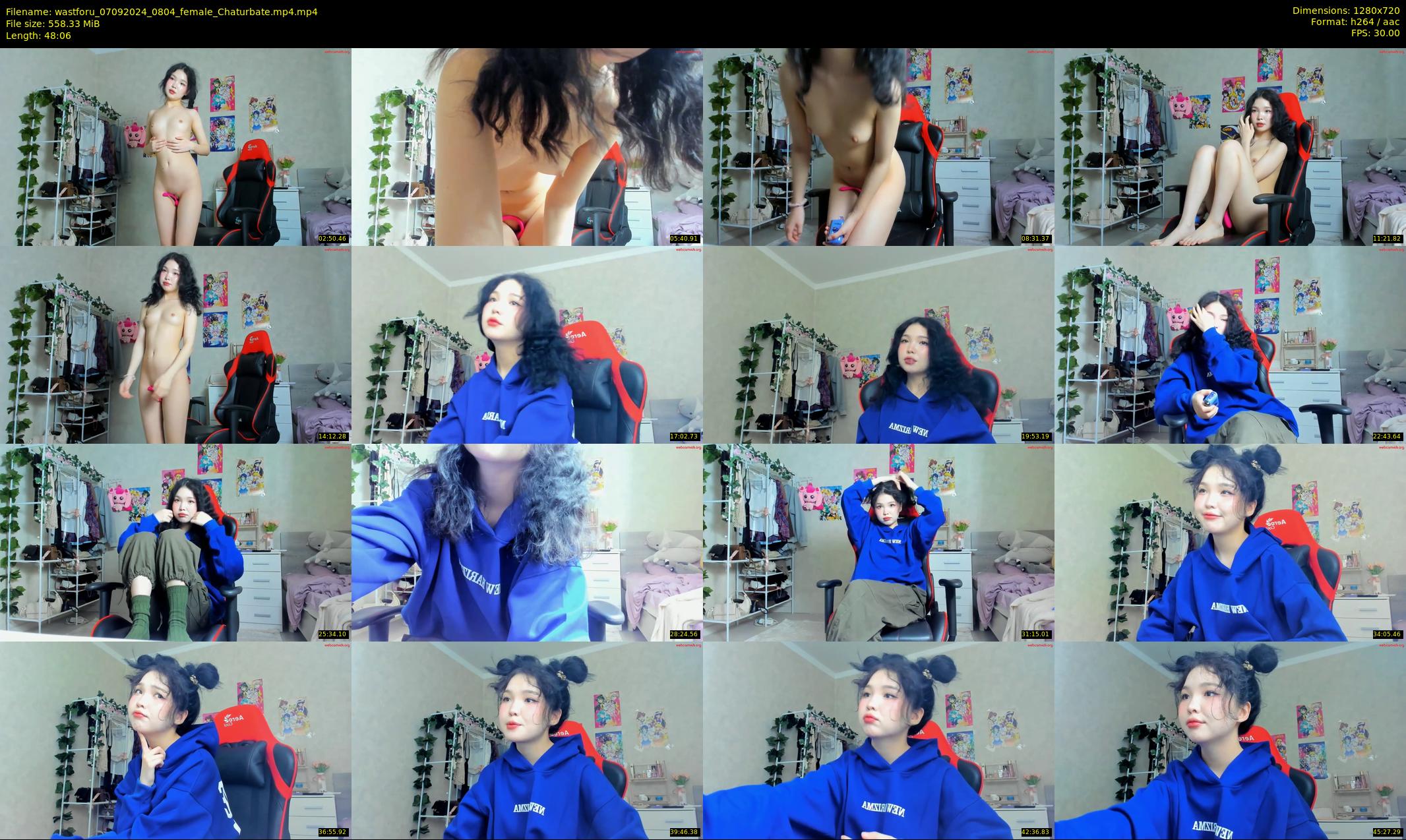 wastforu — 49 minute Chaturbate female cam show recording, 720p, Sep 7, 2024