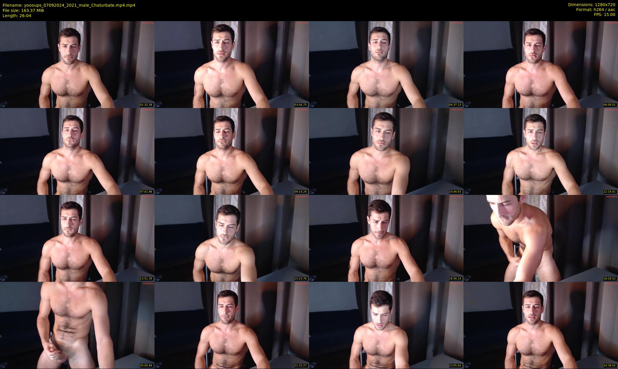 yoooups — 27 minute Chaturbate male cam show recording, 720p, Sep 7, 2024