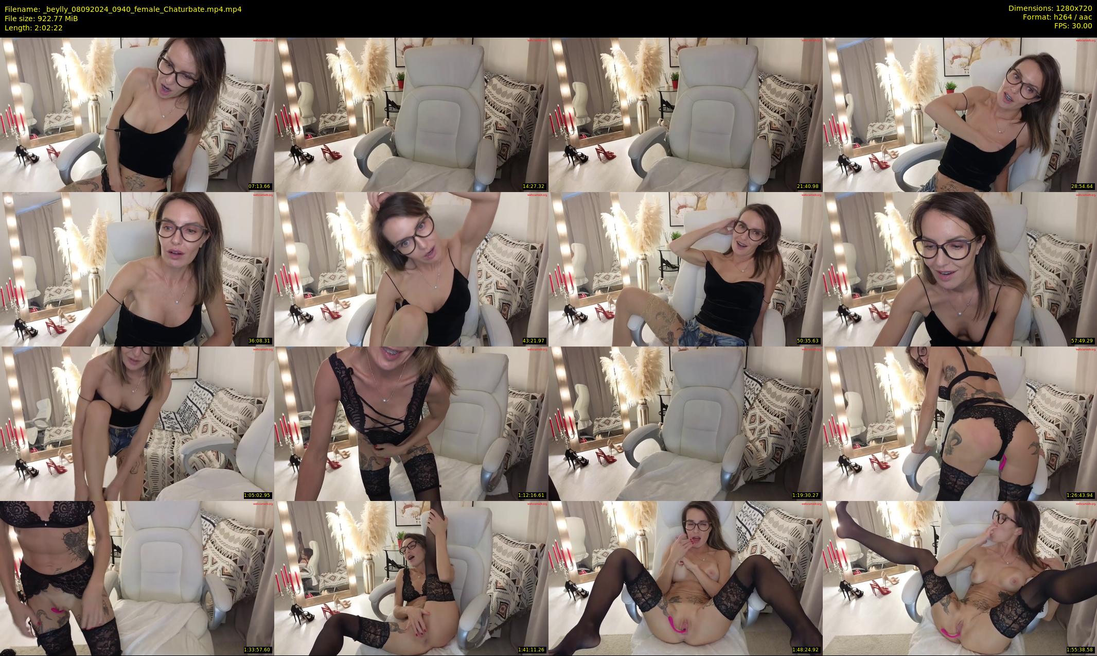 _beylly — 123 minute Chaturbate female cam show recording, 720p, Sep 8, 2024