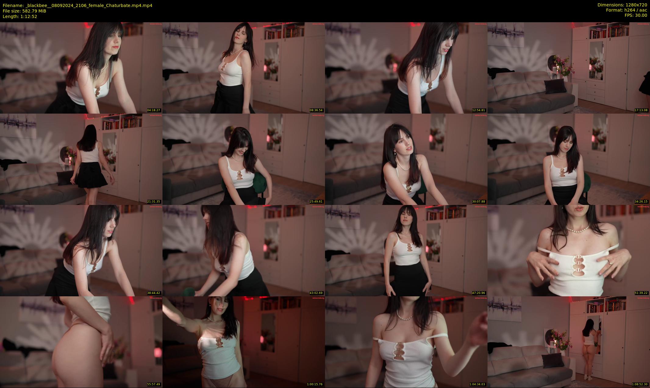 _blackbee_ — 73 minute Chaturbate female cam show recording, 720p, Sep 8, 2024