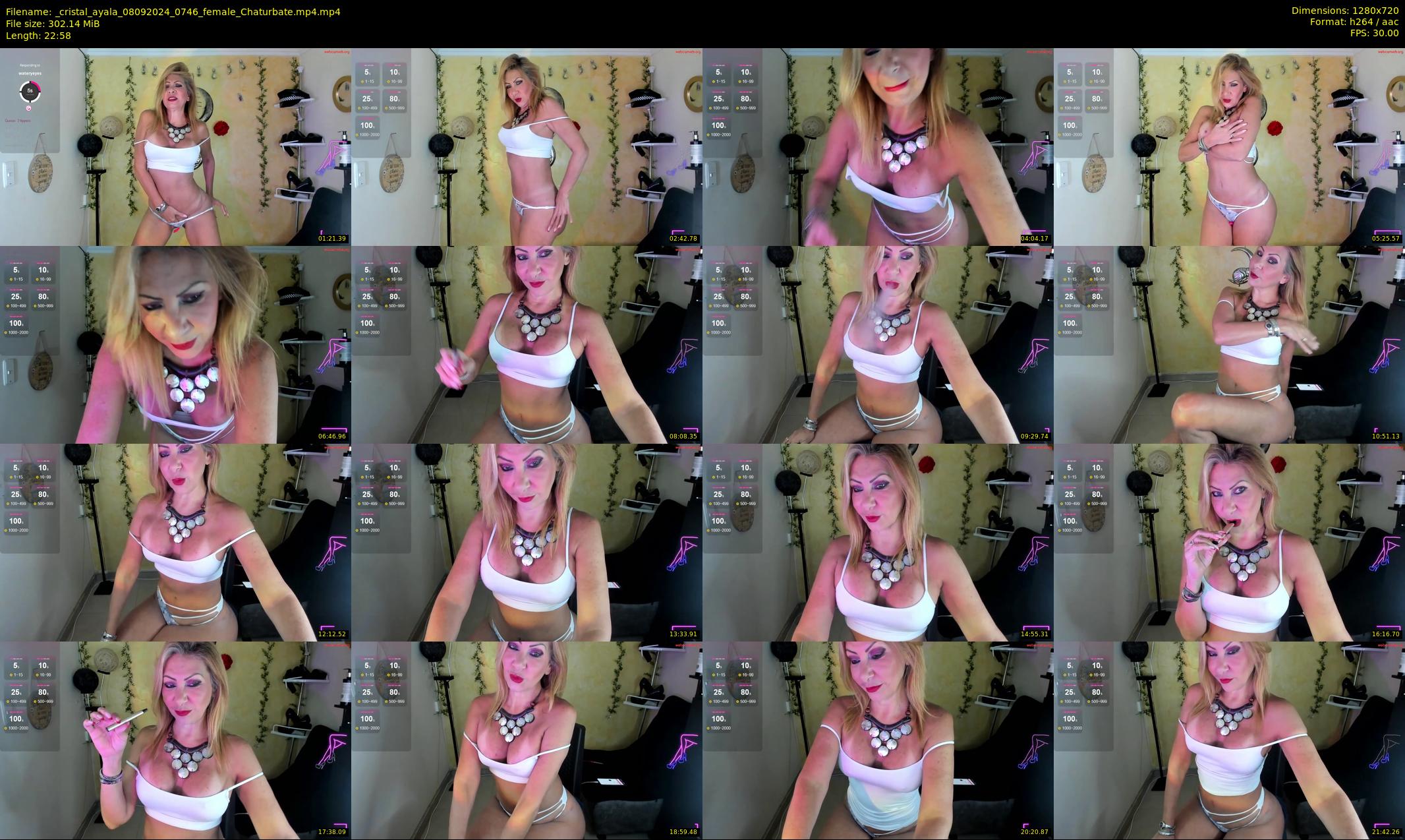 _cristal_ayala — 23 minute Chaturbate female cam show recording, 720p, Sep 8, 2024