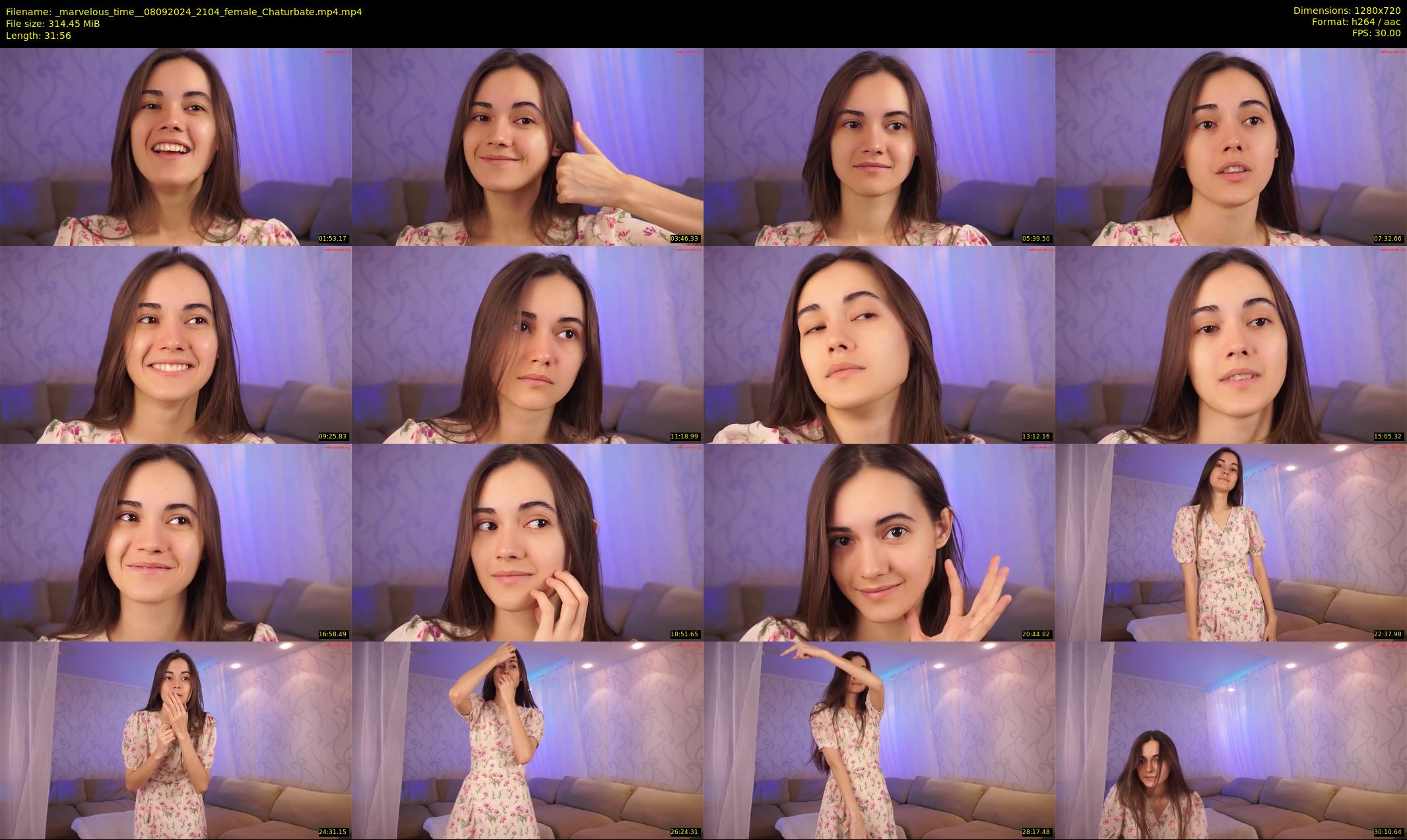 _marvelous_time_ — 32 minute Chaturbate female cam show recording, 720p, Sep 8, 2024