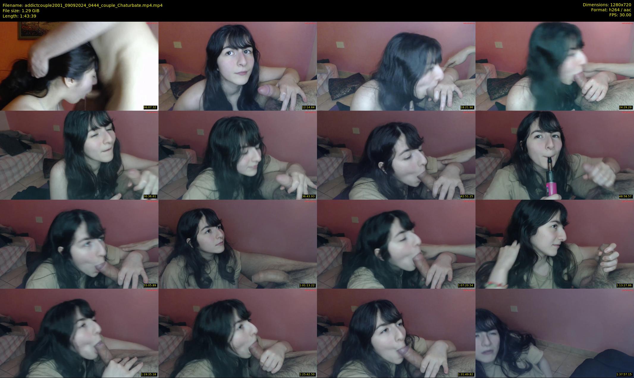 addictcouple2001 — 104 minute Chaturbate couple cam show recording, 720p, Sep 9, 2024