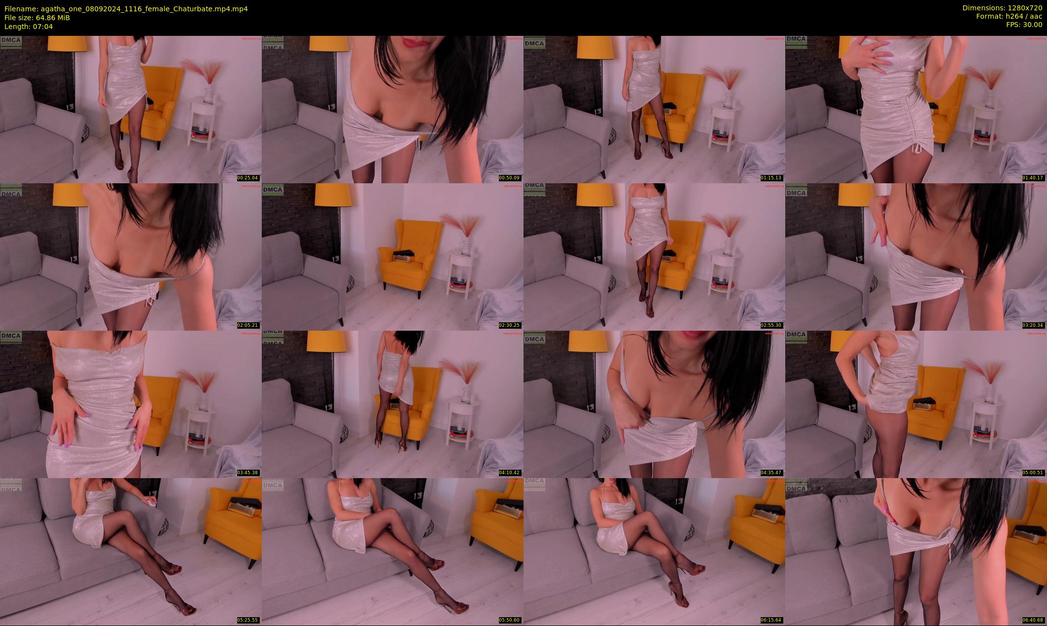agatha_one — 8 minute Chaturbate female cam show recording, 720p, Sep 8, 2024