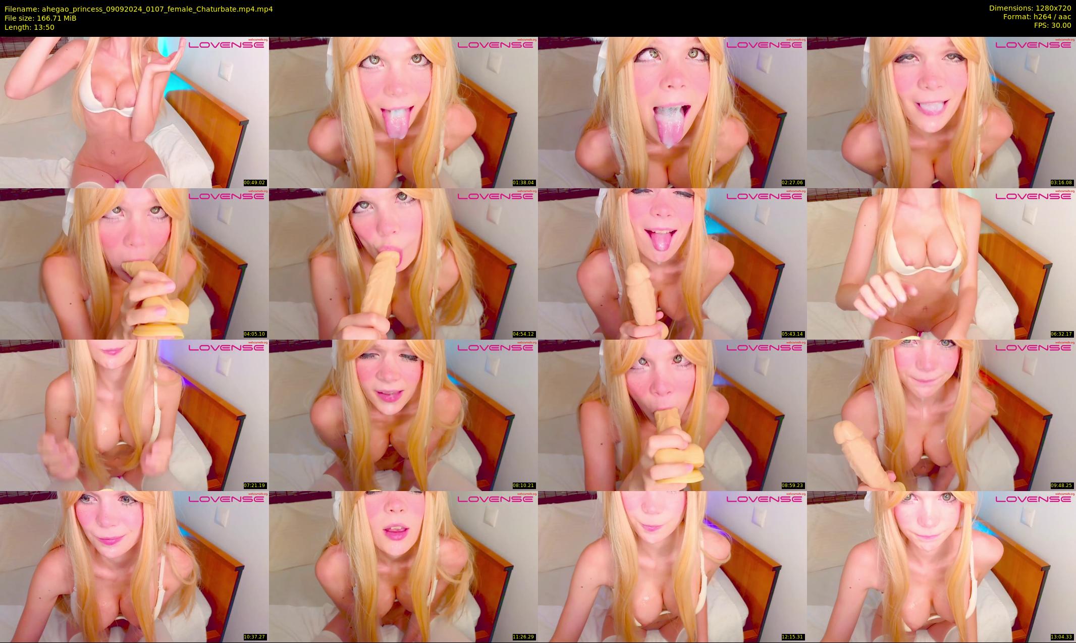 ahegao_princess — 14 minute Chaturbate female cam show recording, 720p, Sep 9, 2024
