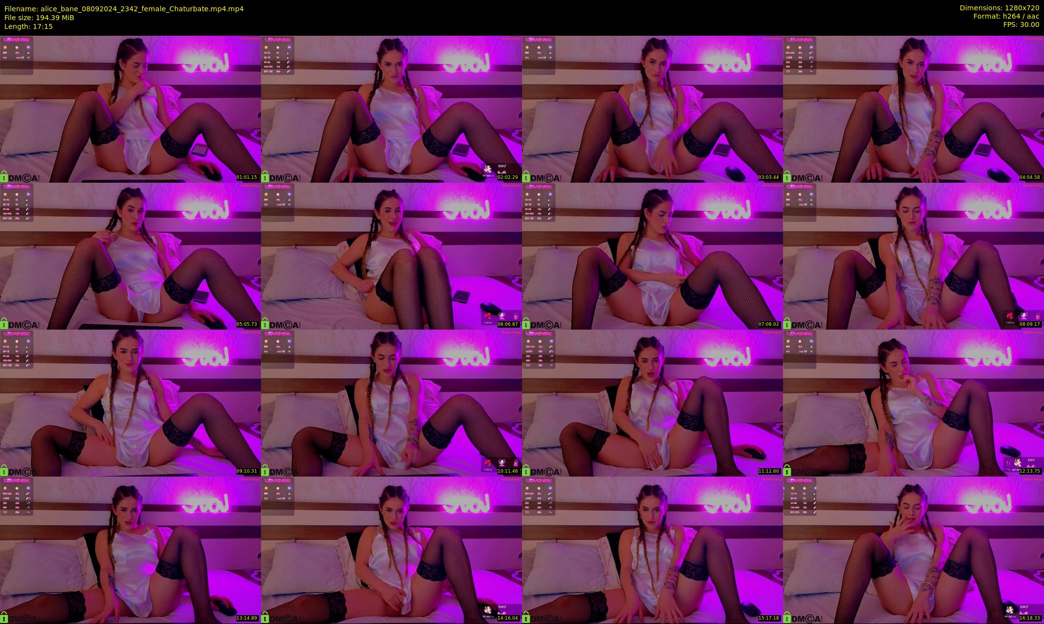 alice_bane — 18 minute Chaturbate female cam show recording, 720p, Sep 8, 2024