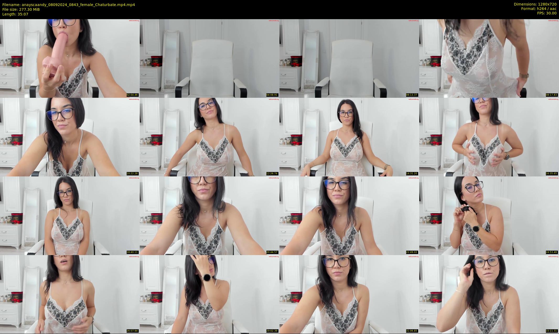 anayscaandy — 36 minute Chaturbate female cam show recording, 720p, Sep 8, 2024