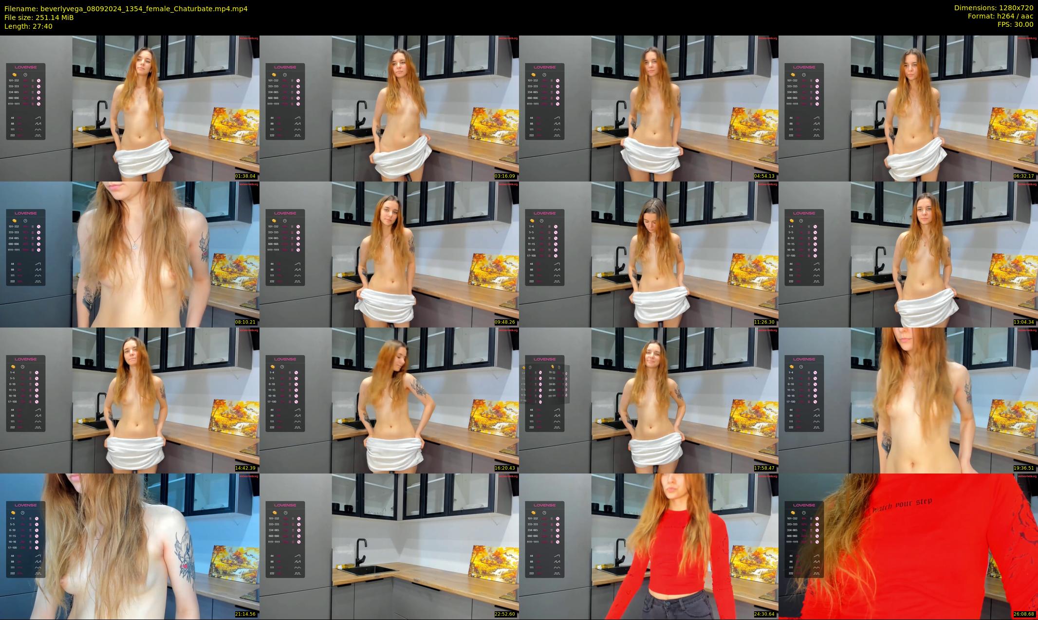 beverlyvega — 28 minute Chaturbate couple cam show recording, 720p, Sep 8, 2024