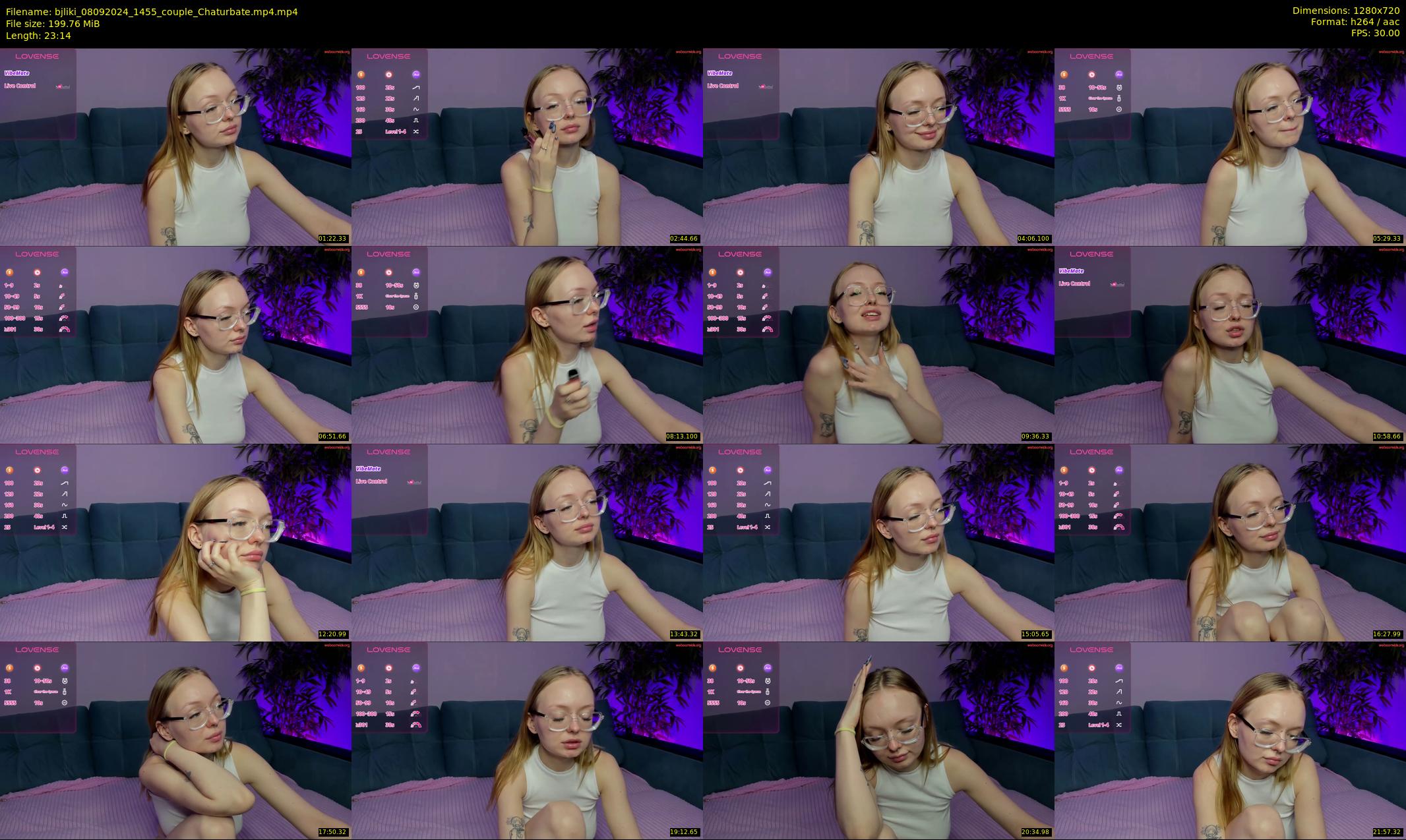 bjliki — 24 minute Chaturbate couple cam show recording, 720p, Sep 8, 2024