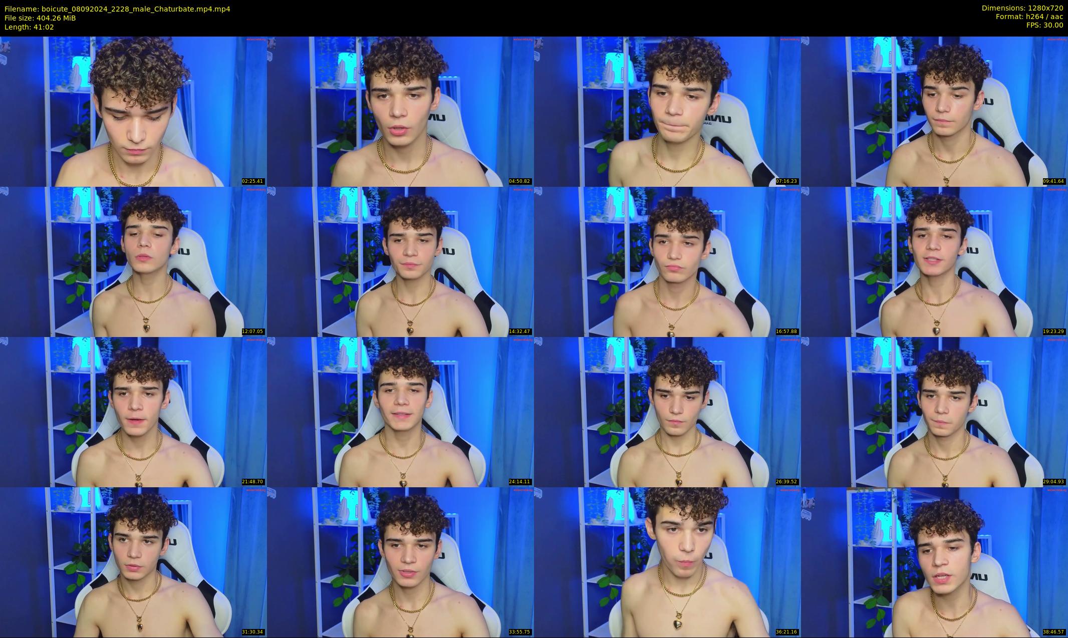 boicute — 42 minute Chaturbate male cam show recording, 720p, Sep 8, 2024