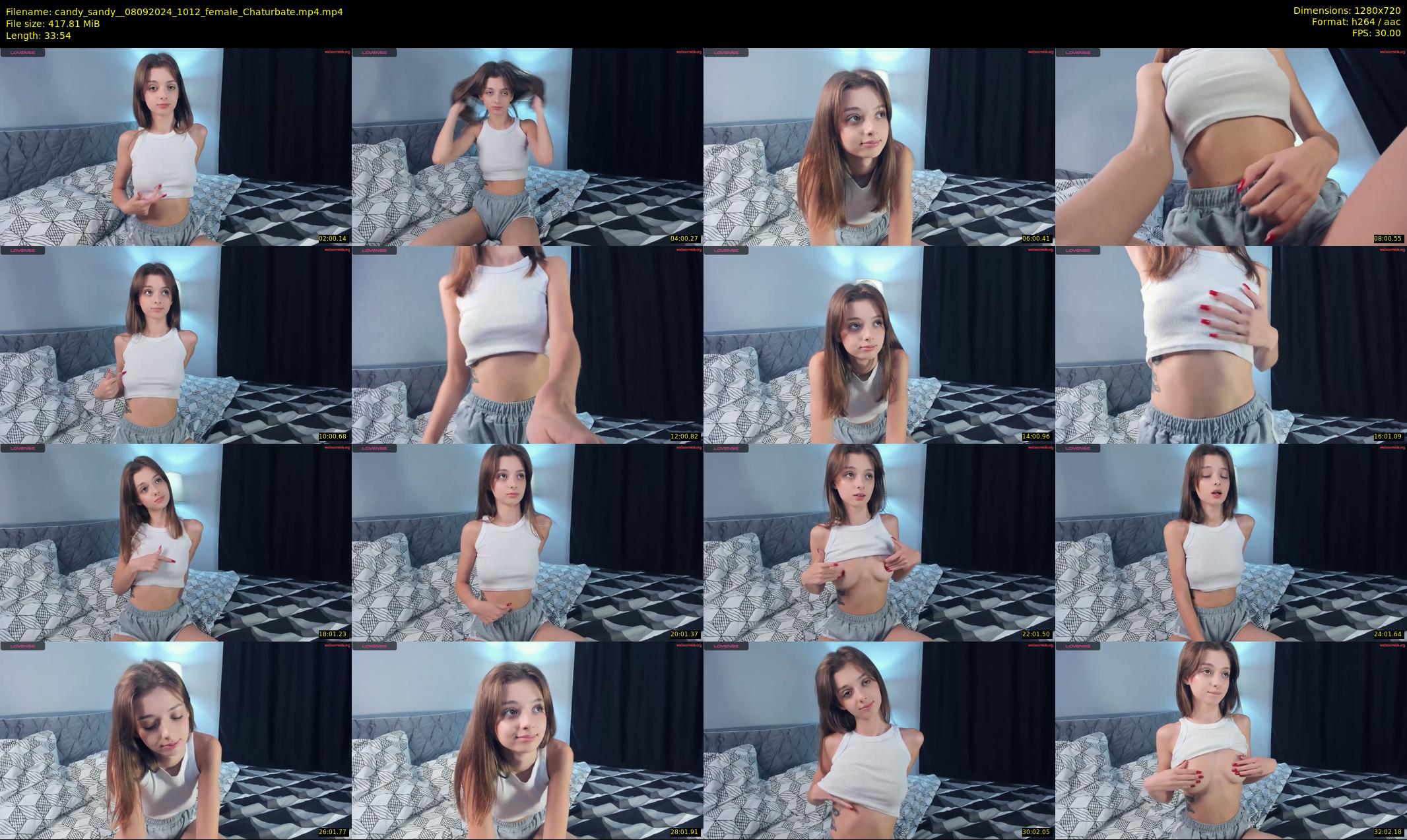 candy_sandy_ — 34 minute Chaturbate female cam show recording, 720p, Sep 8, 2024