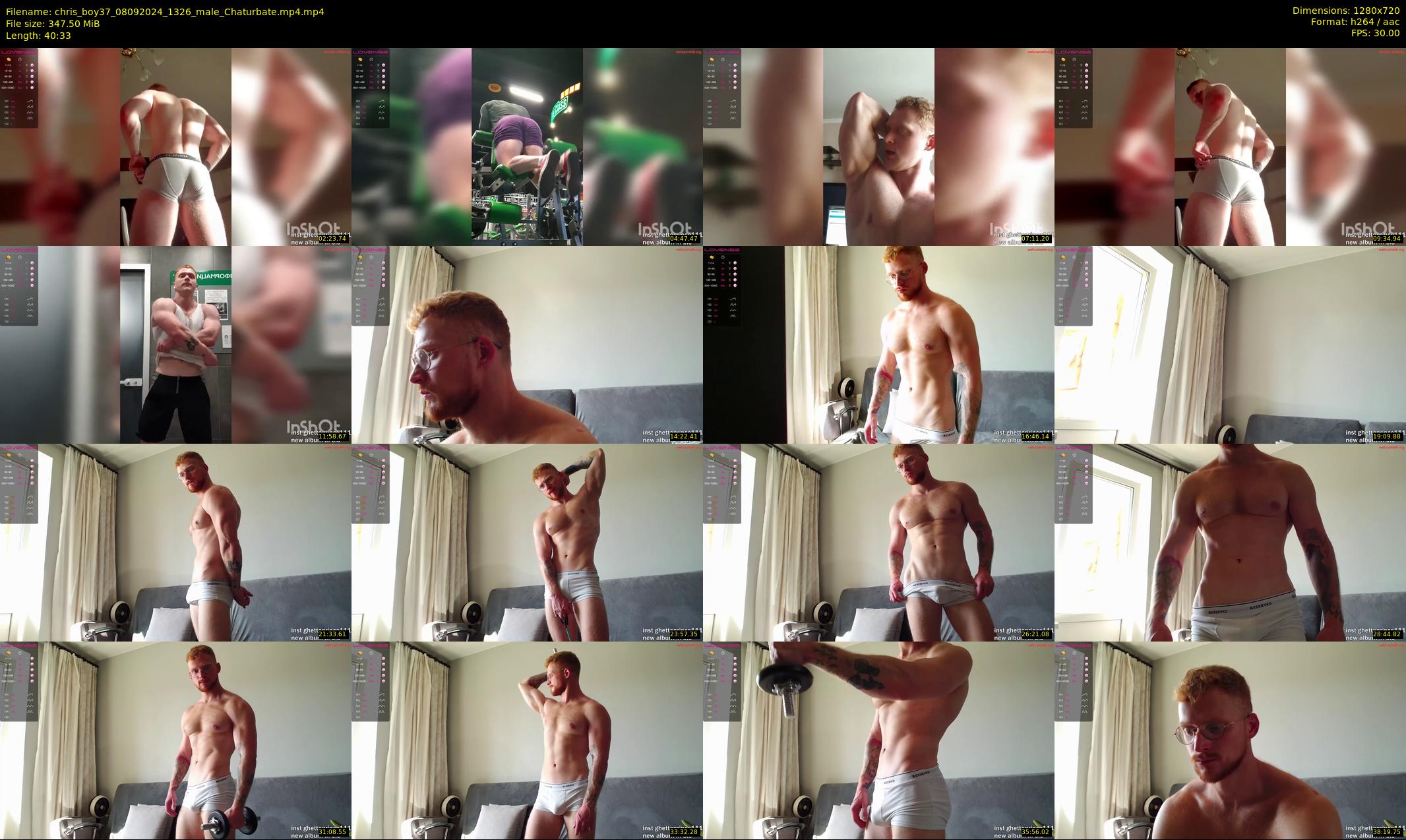 chris_boy37 — 41 minute Chaturbate male cam show recording, 720p, Sep 8, 2024