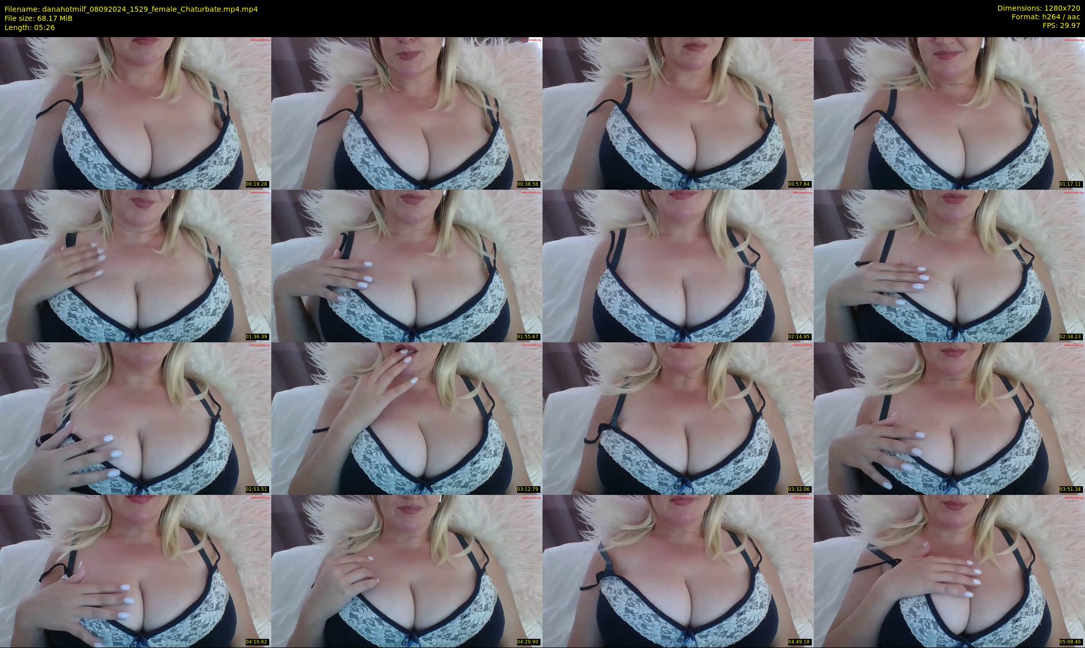danahotmilf — 6 minute Chaturbate female cam show recording, 720p, Sep 8, 2024