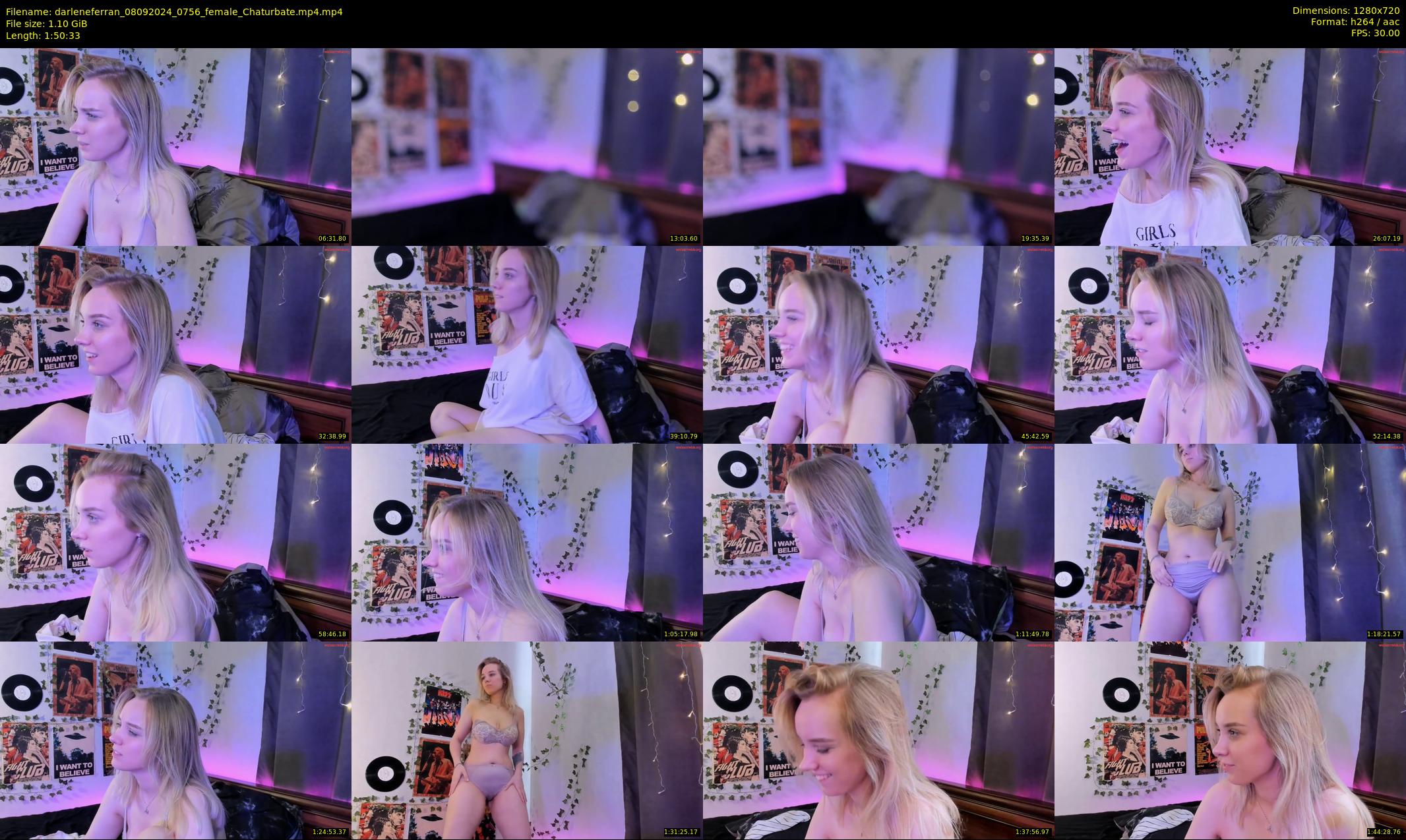 darleneferran — 111 minute Chaturbate female cam show recording, 720p, Sep 8, 2024