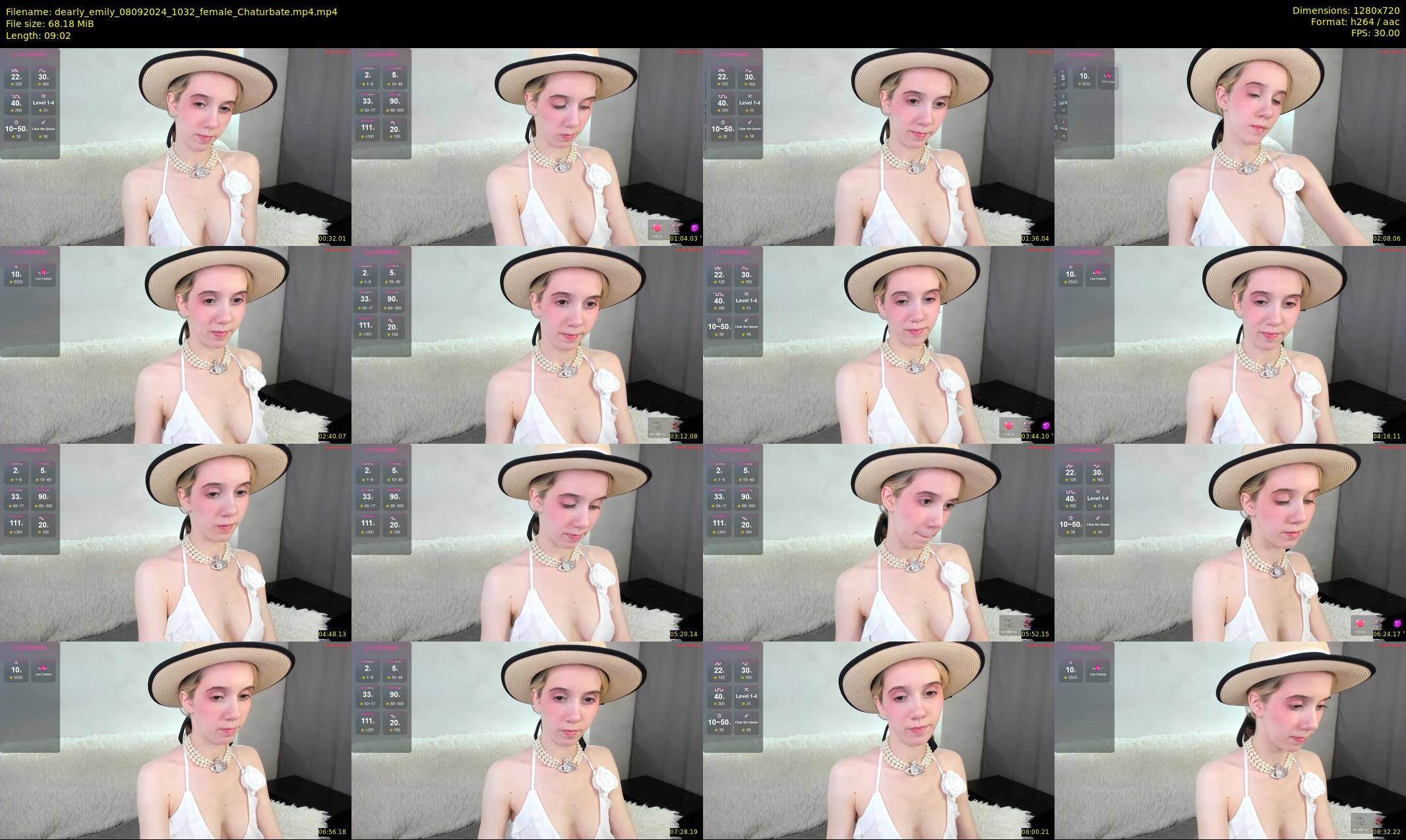 dearly_emily — 10 minute Chaturbate female cam show recording, 720p, Sep 8, 2024