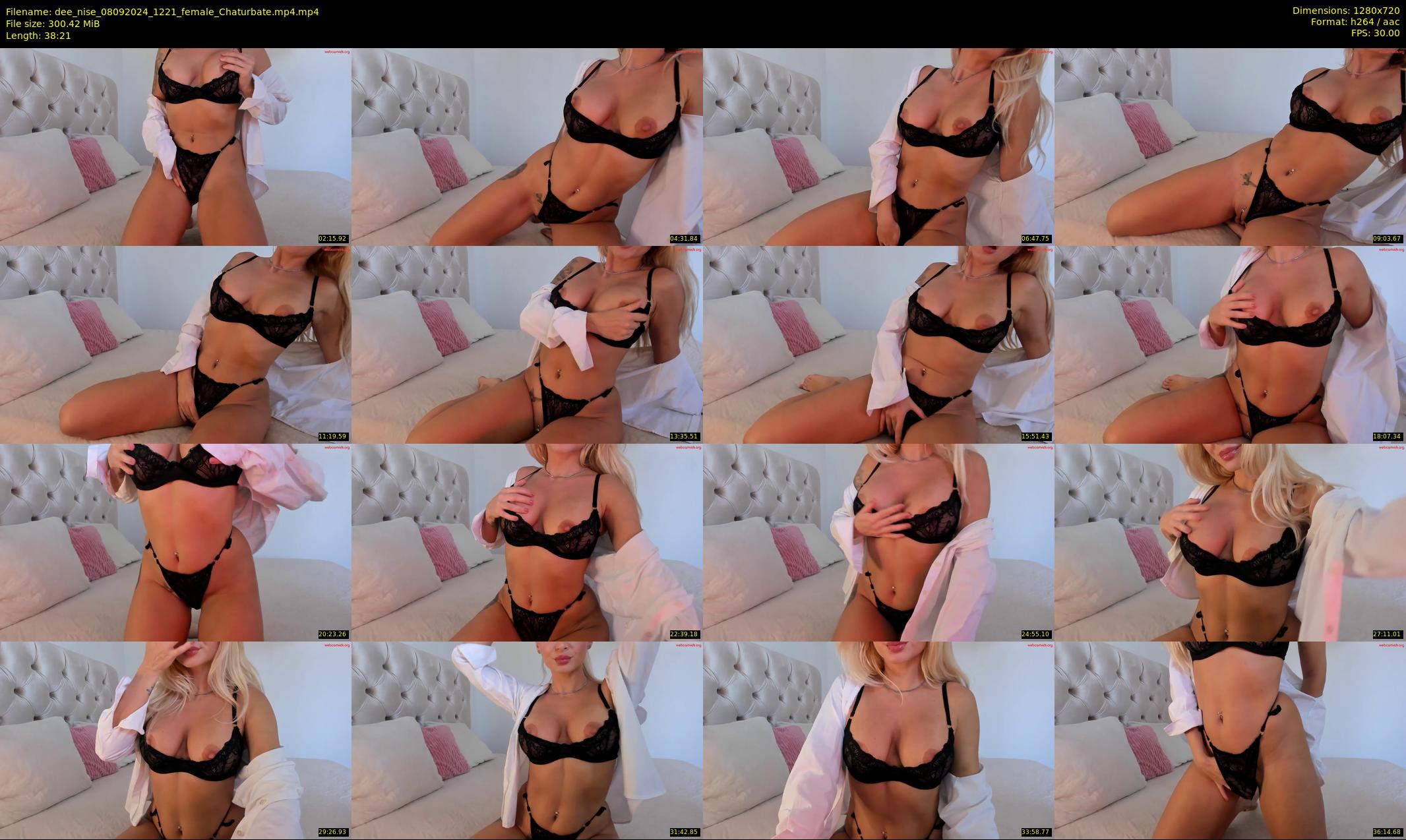dee_nise — 39 minute Chaturbate female cam show recording, 720p, Sep 8, 2024
