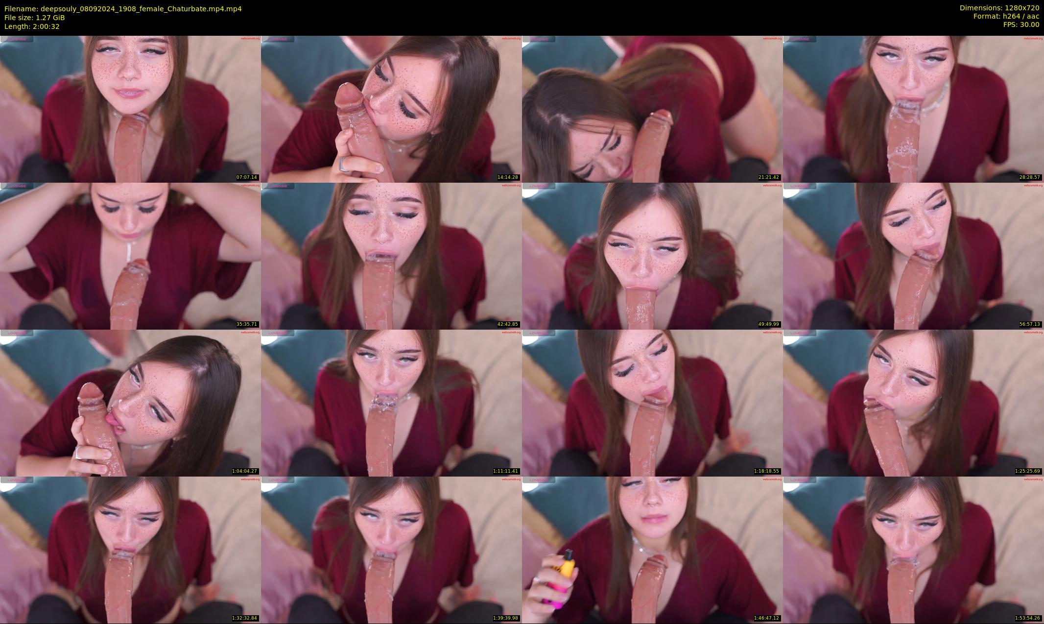 deepsouly — 121 minute Chaturbate female cam show recording, 720p, Sep 8, 2024